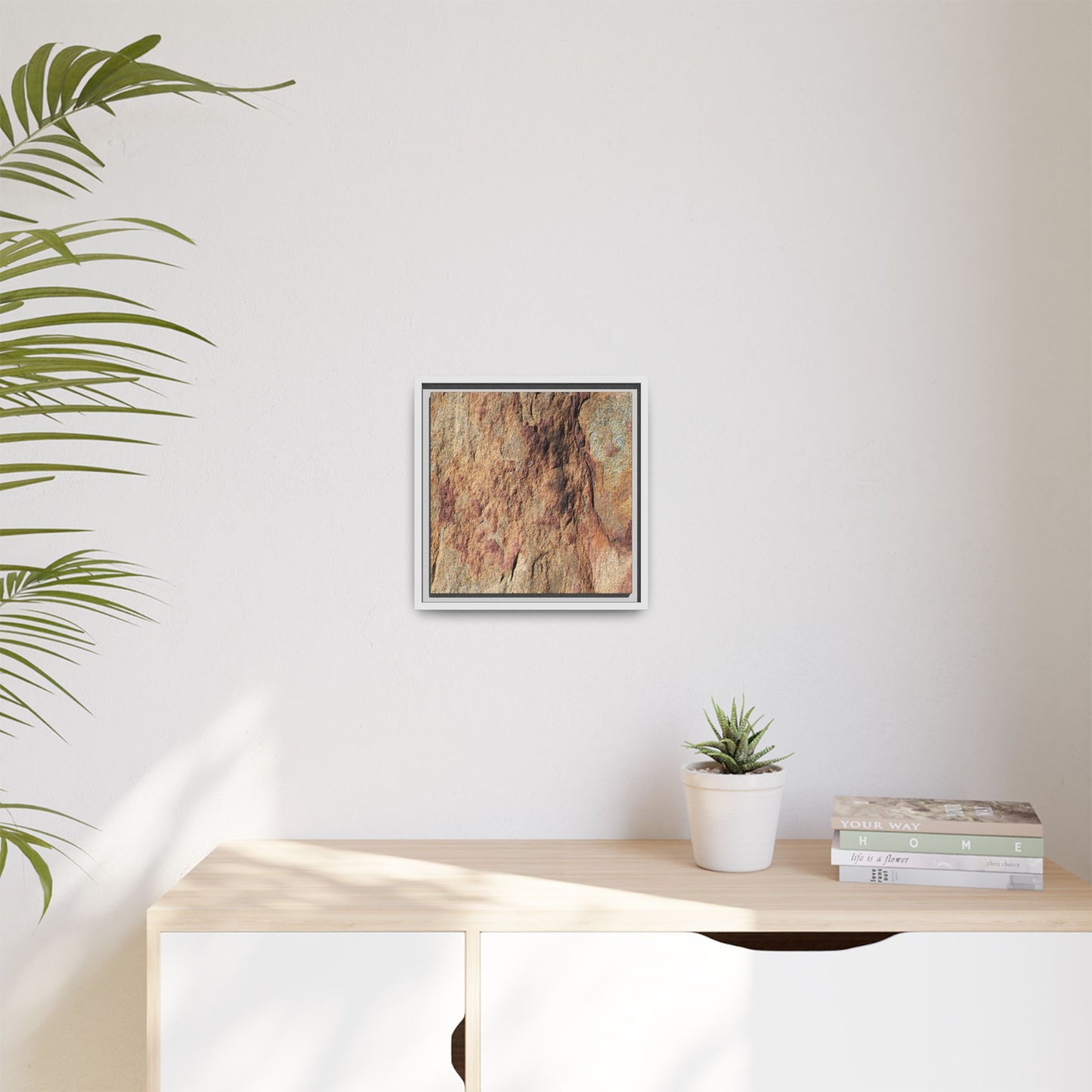 Russet Stone - Unique Stretched Canvas Wall Art