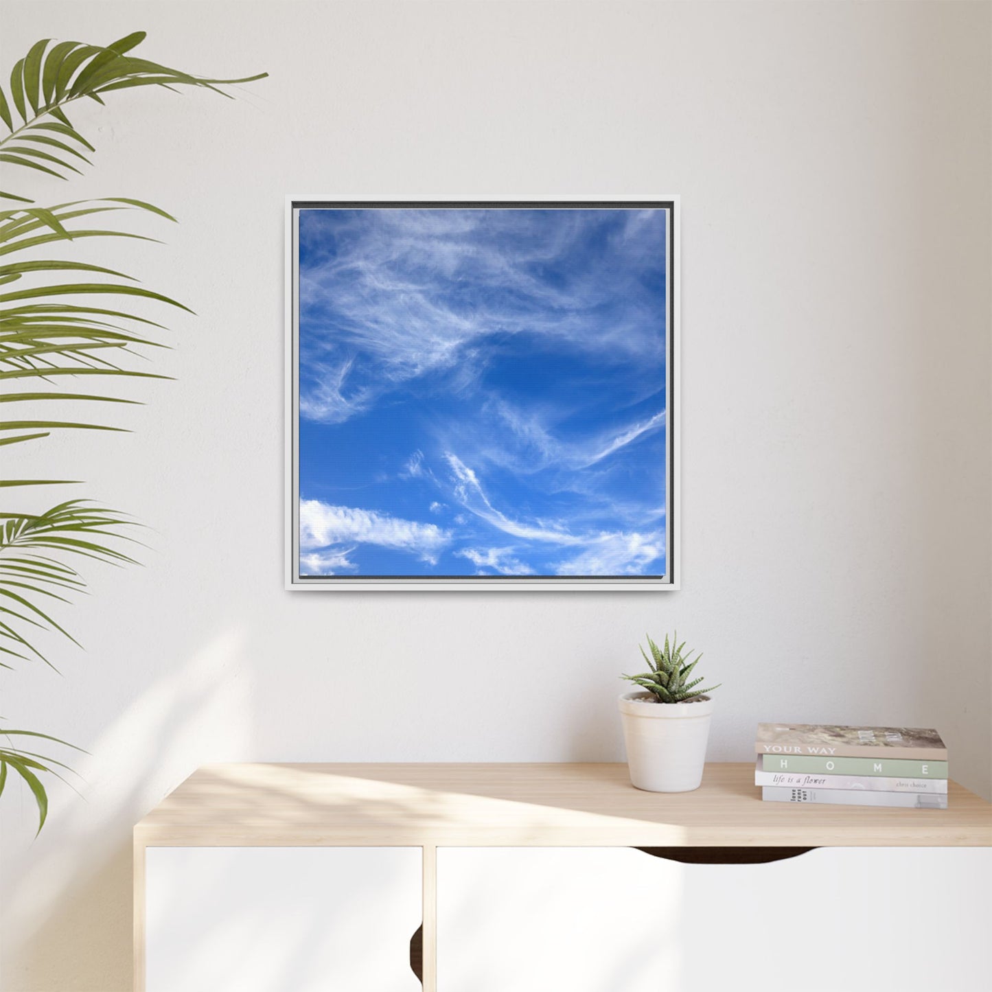 Cloudscape Reverie - Unique Stretched Canvas Wall Art