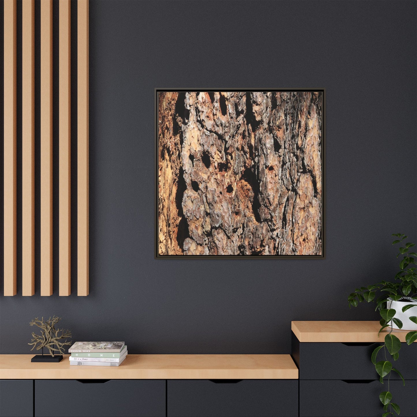 Rugged Rhythms - Unique Stretched Canvas Wall Art