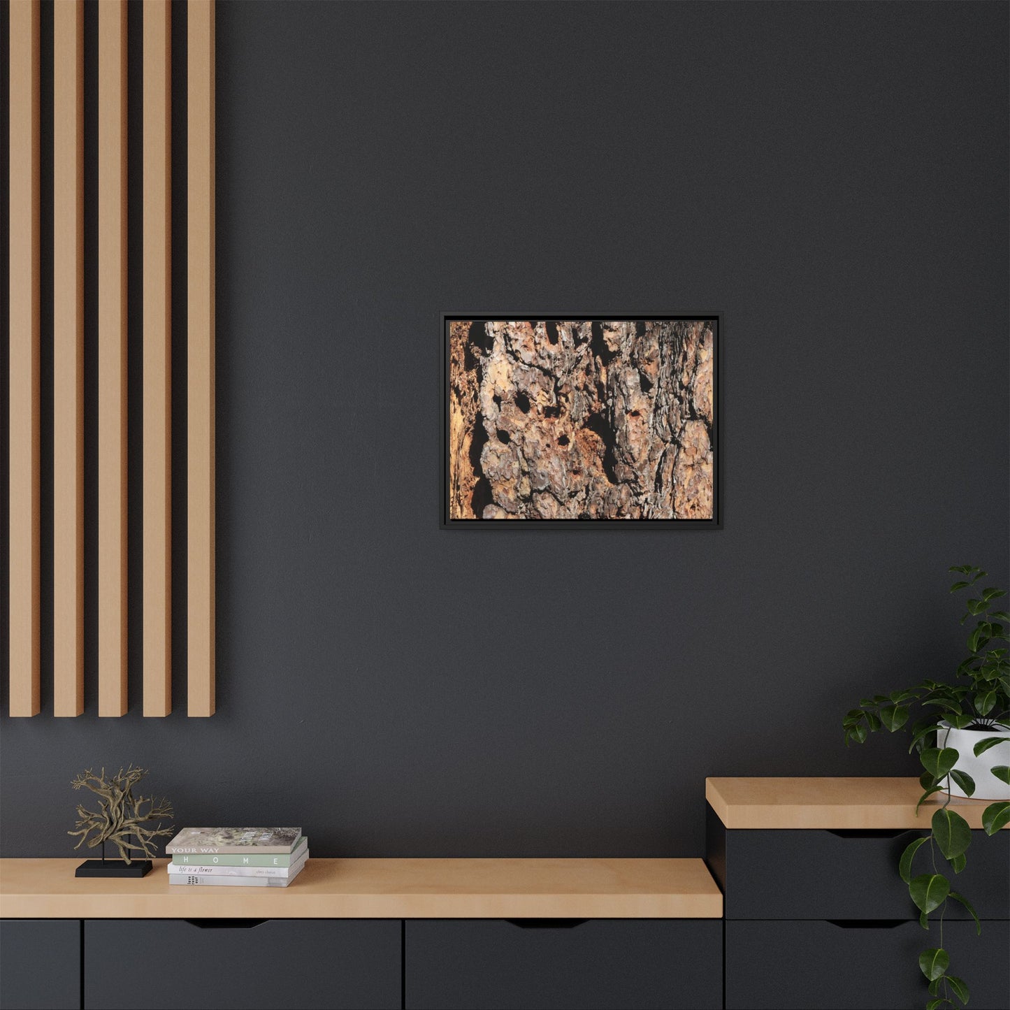 Rugged Rhythms - Unique Stretched Canvas Wall Art