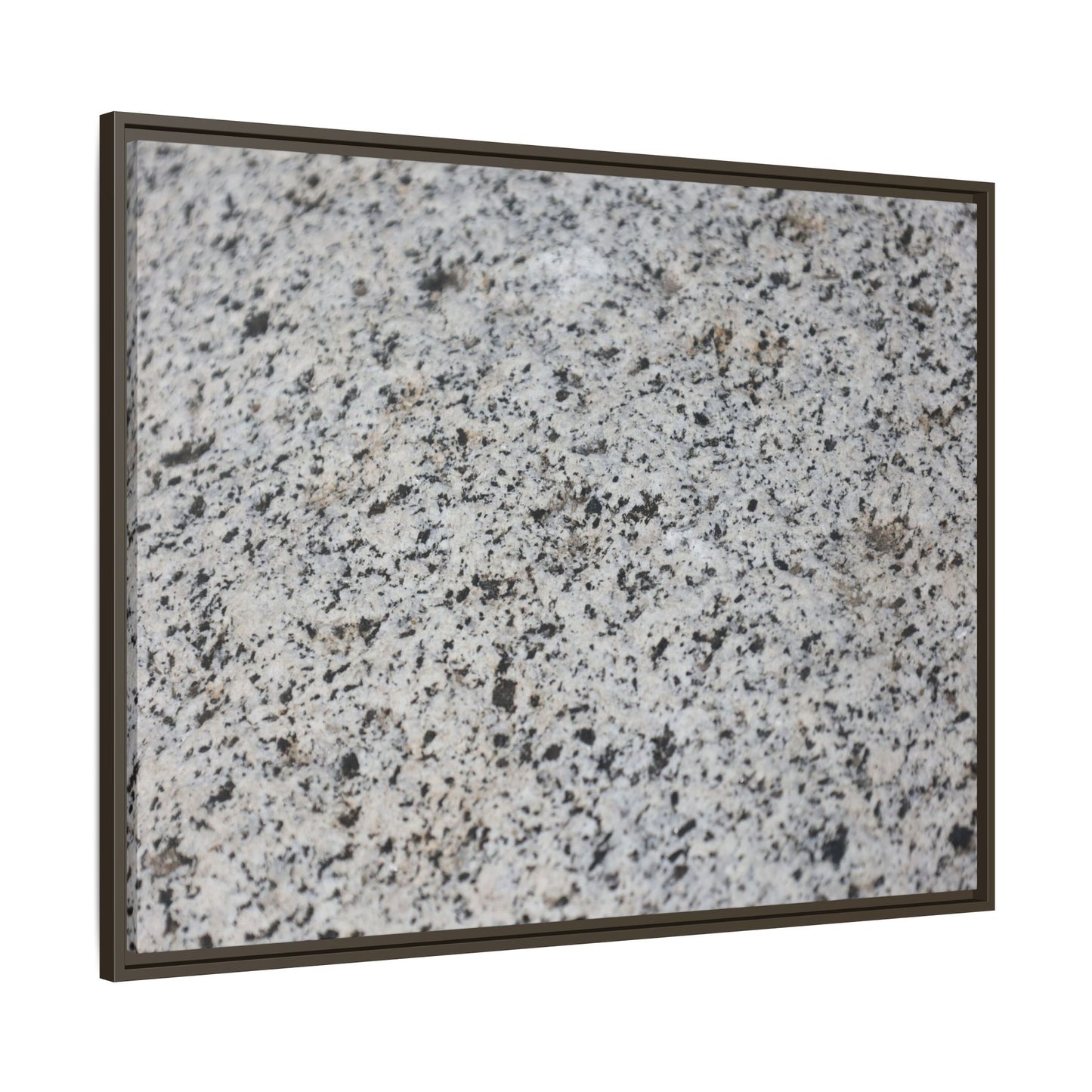 Monochrome Mosaic - Unique Stretched Canvas Wall Art