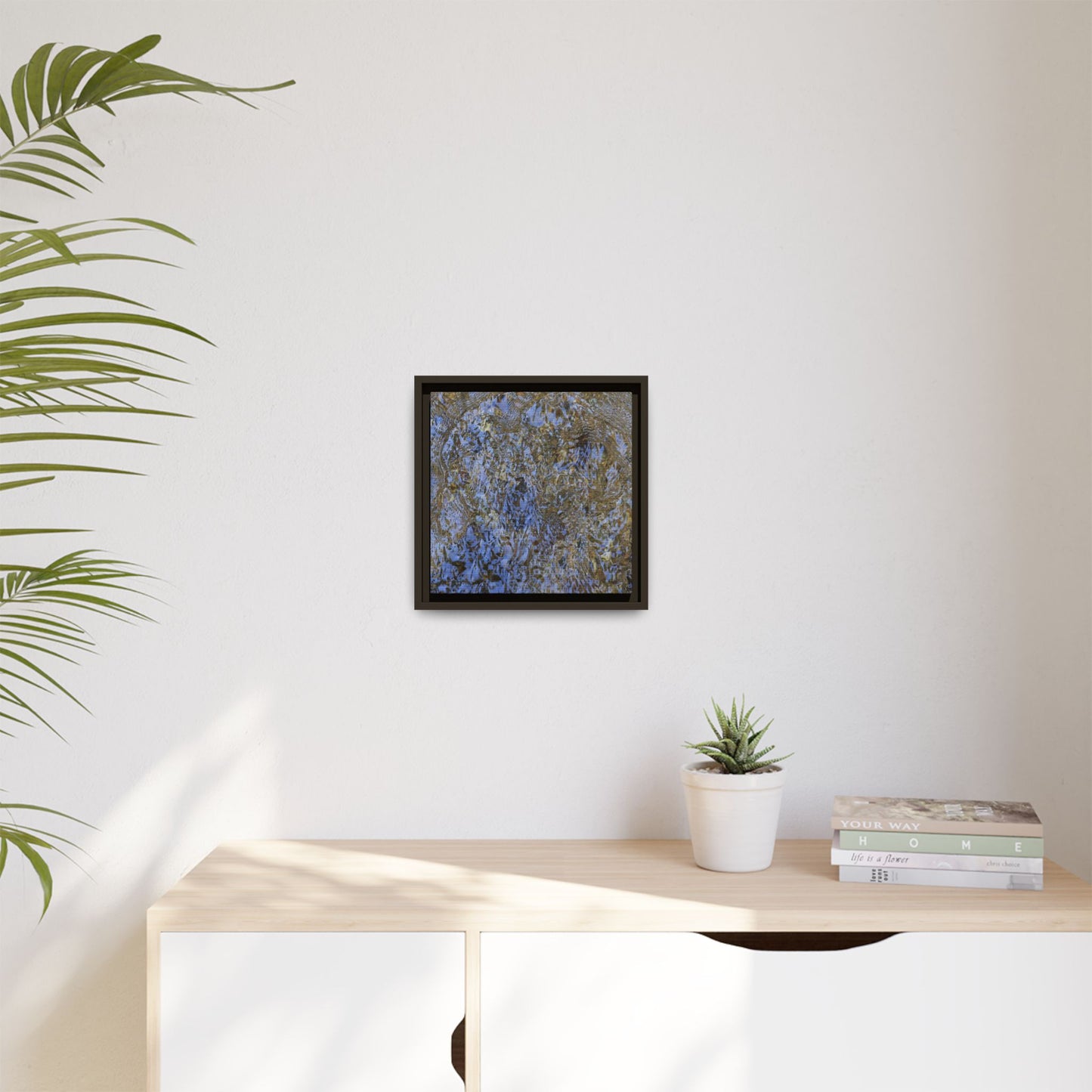 Aquatic Reflections - Unique Stretched Canvas Wall Art