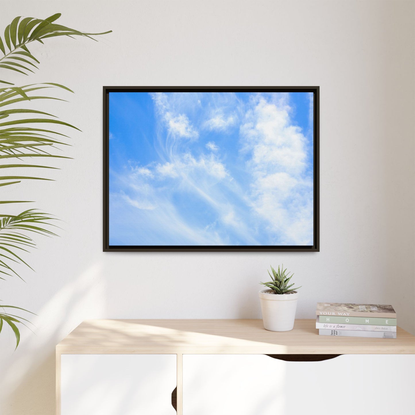 Azure Dreaming - Unique Stretched Canvas Wall Art