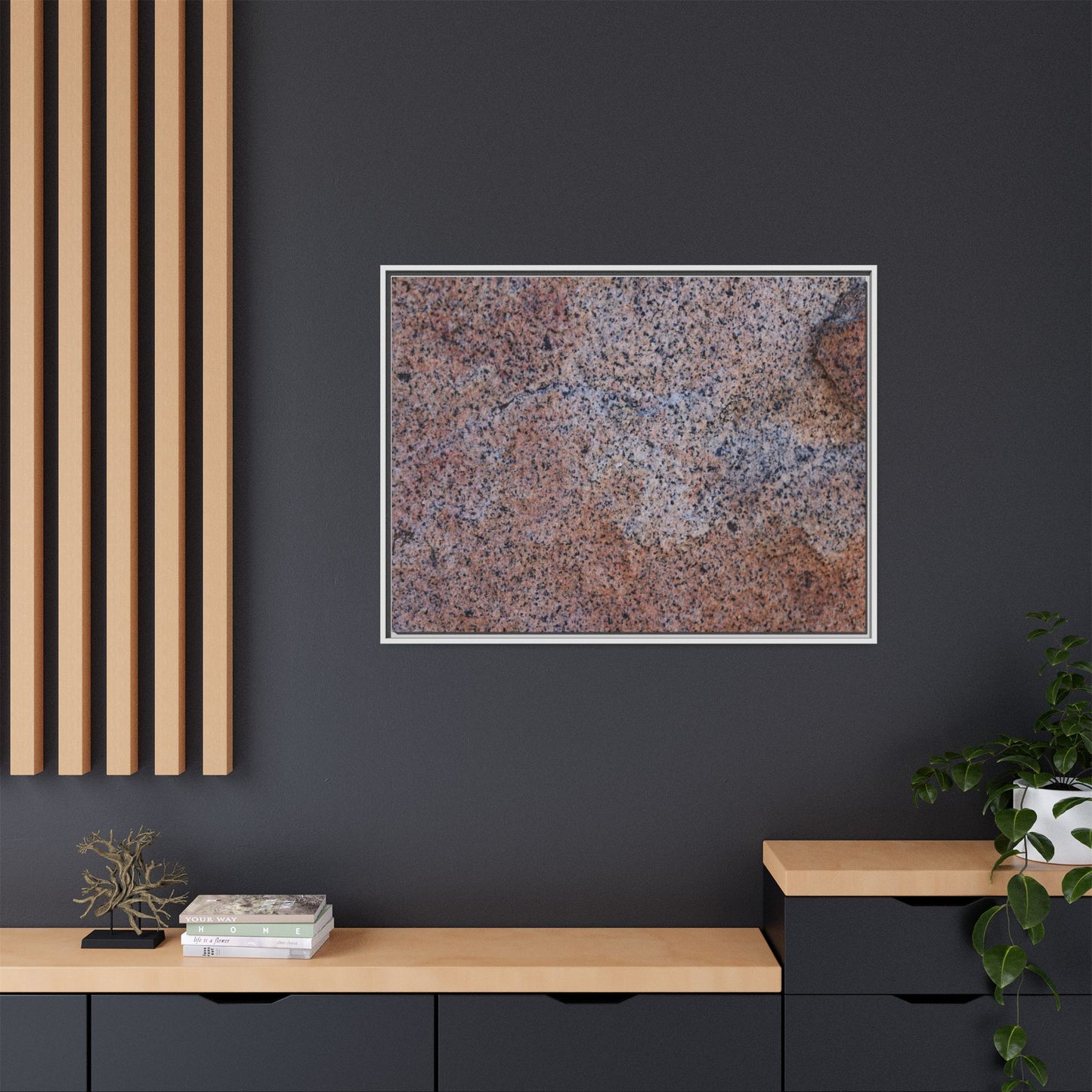 Earthen Mosaic - Unique Stretched Canvas Wall Art