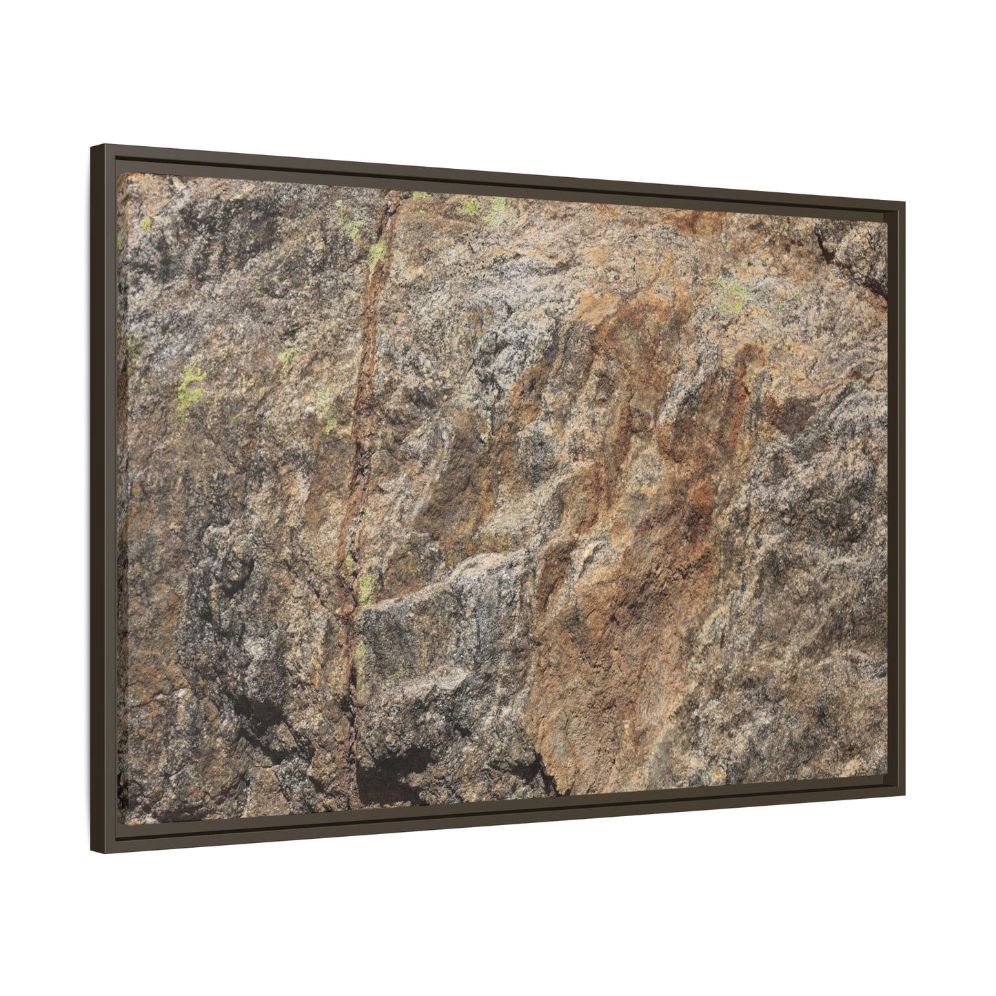 Weathered Rock Formation - Unique Stretched Canvas Wall Art