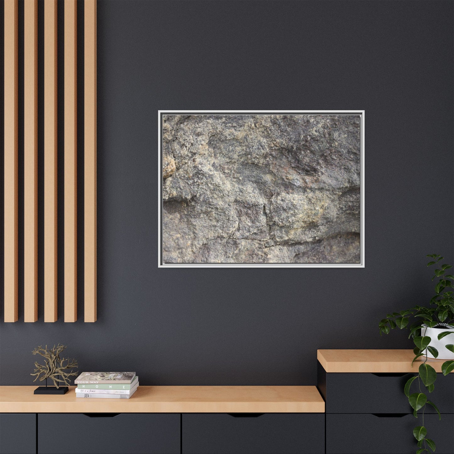 Earthen Textures - Unique Stretched Canvas Wall Art