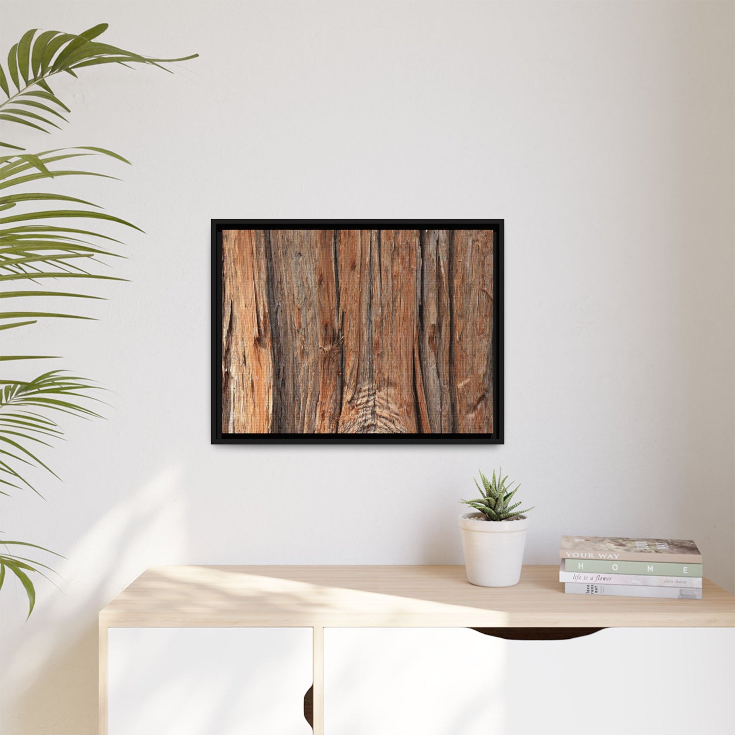 Echoes of Timber - Unique Stretched Canvas Wall Art