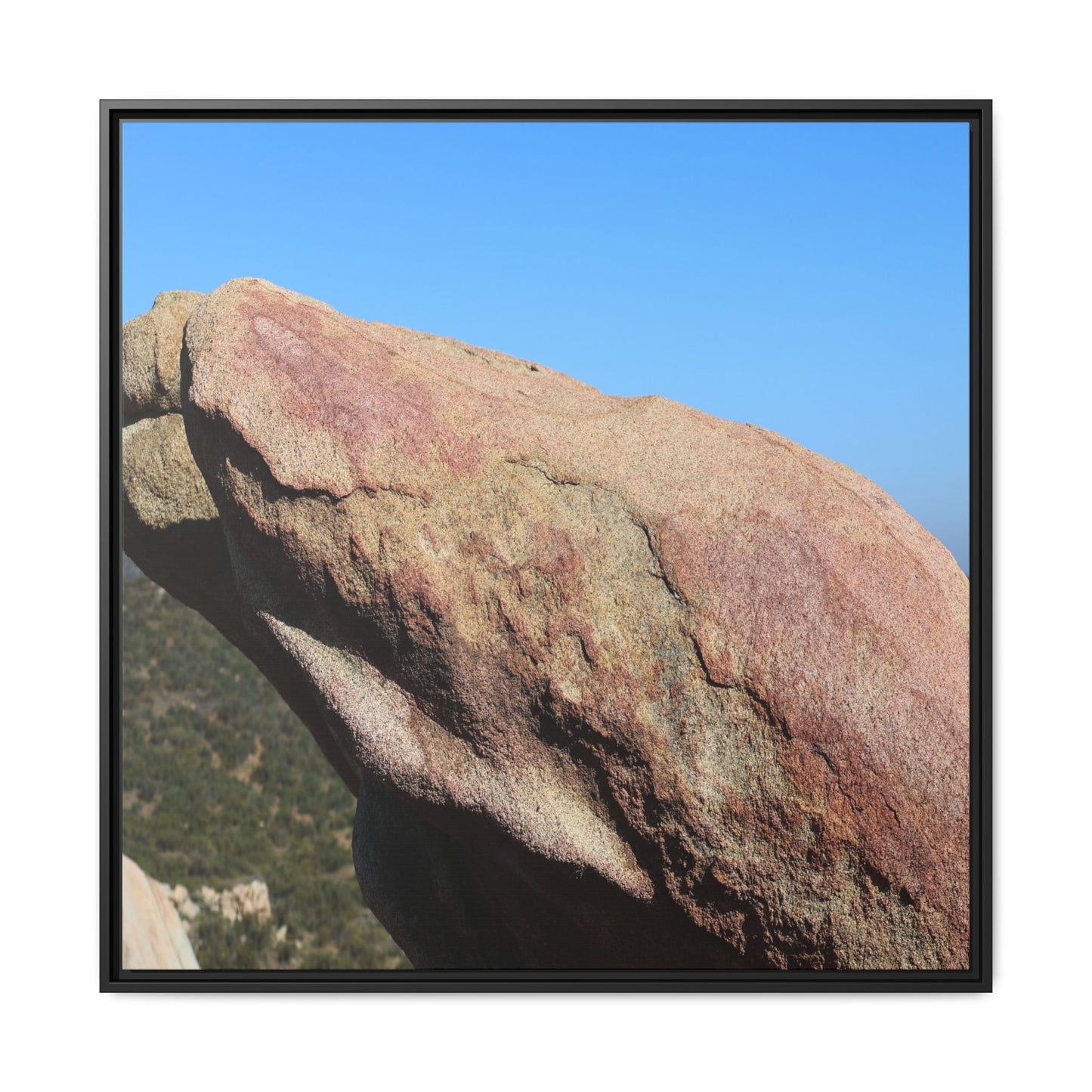 Sleeping Stone - Unique Stretched Canvas Wall Art