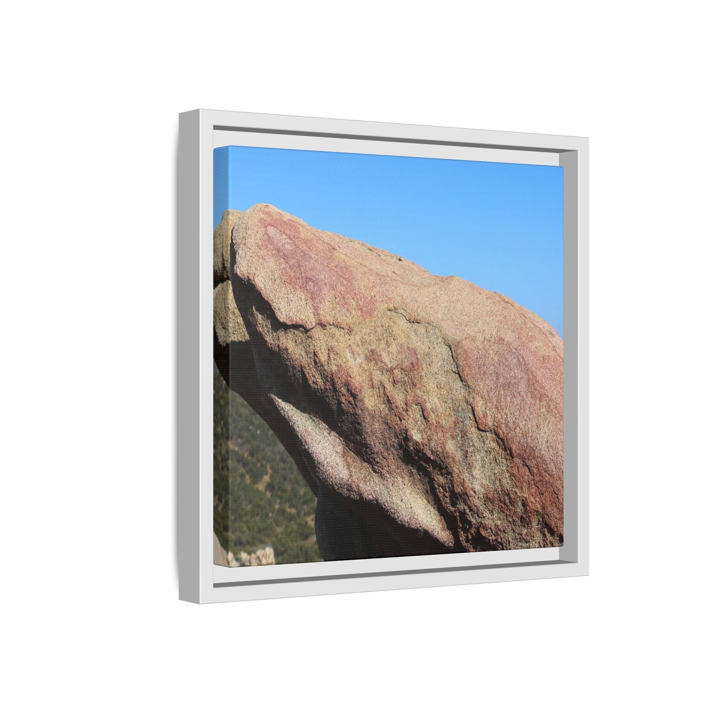 Sleeping Stone - Unique Stretched Canvas Wall Art