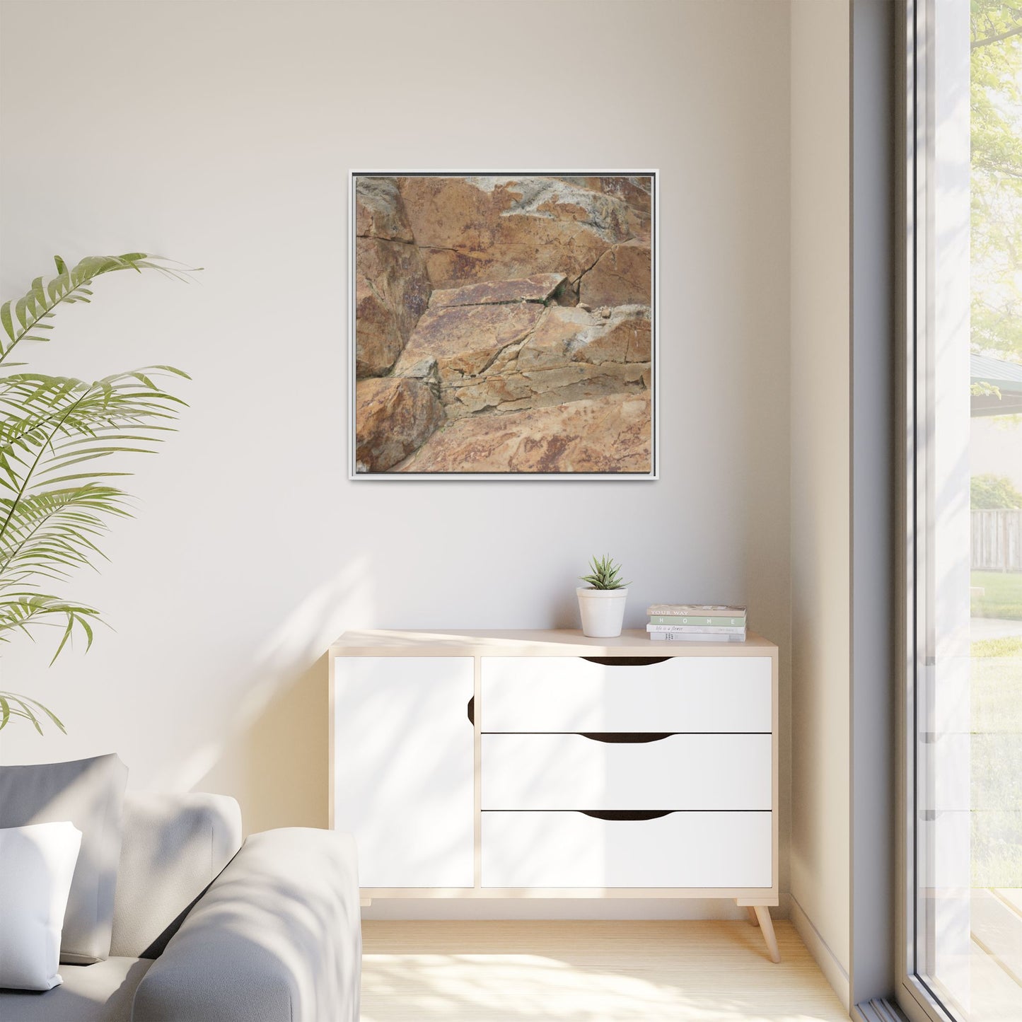 Ancient Foundations - Unique Stretched Canvas Wall Art