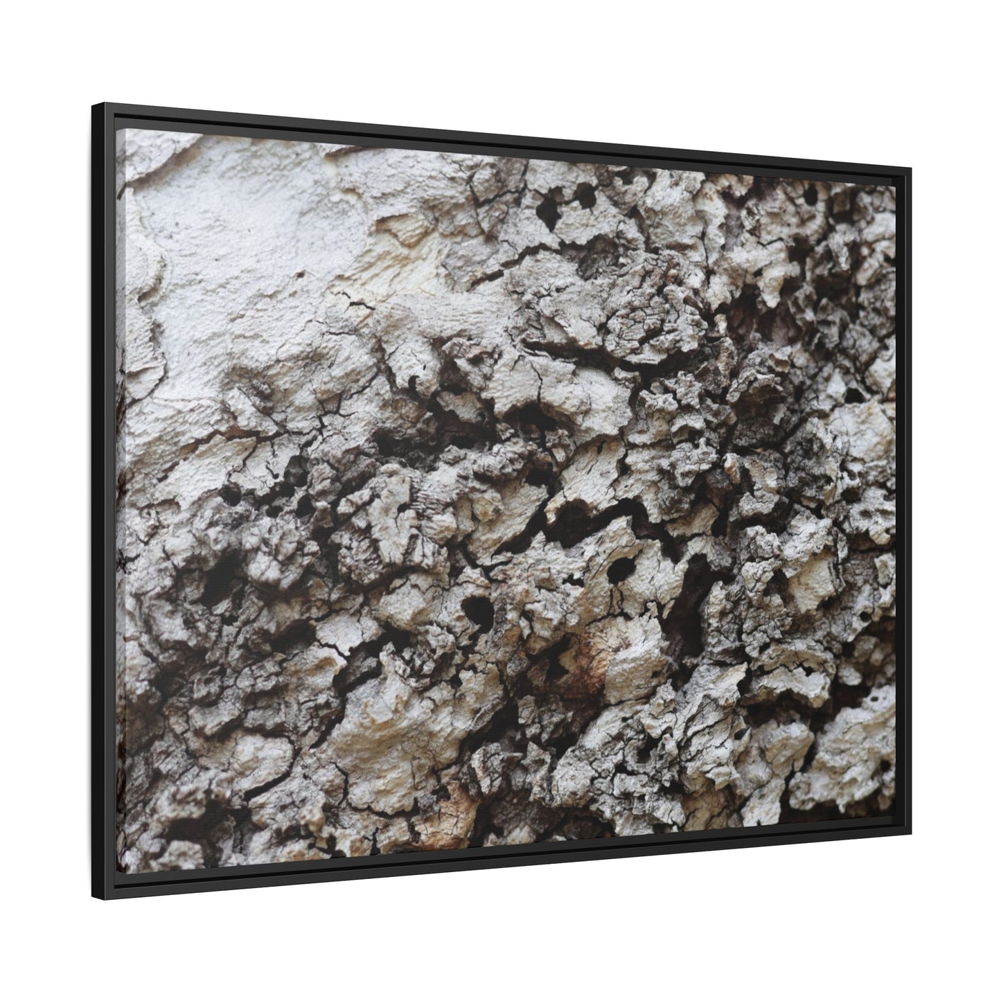 Cracked Terrain - Unique Stretched Canvas Wall Art
