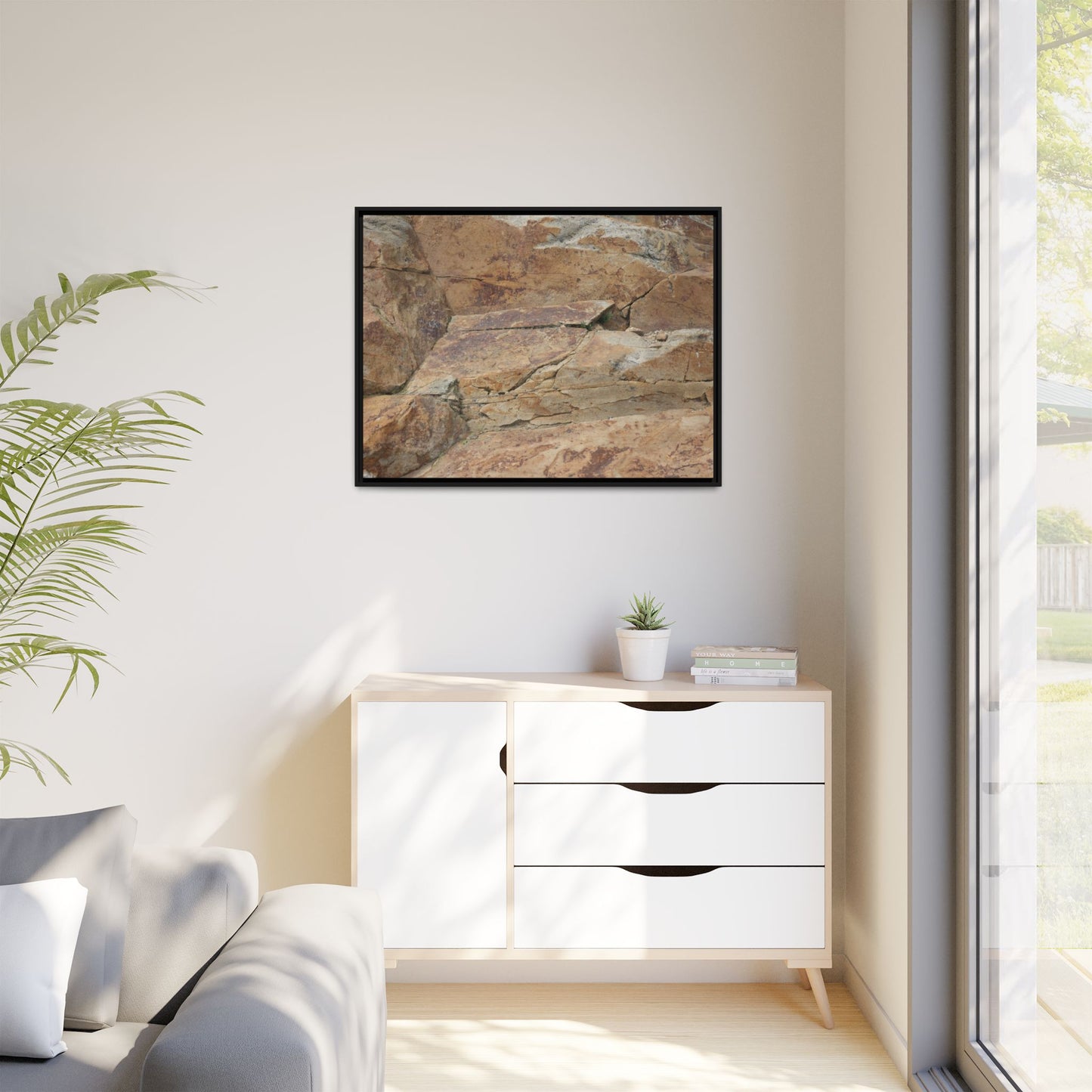 Ancient Foundations - Unique Stretched Canvas Wall Art