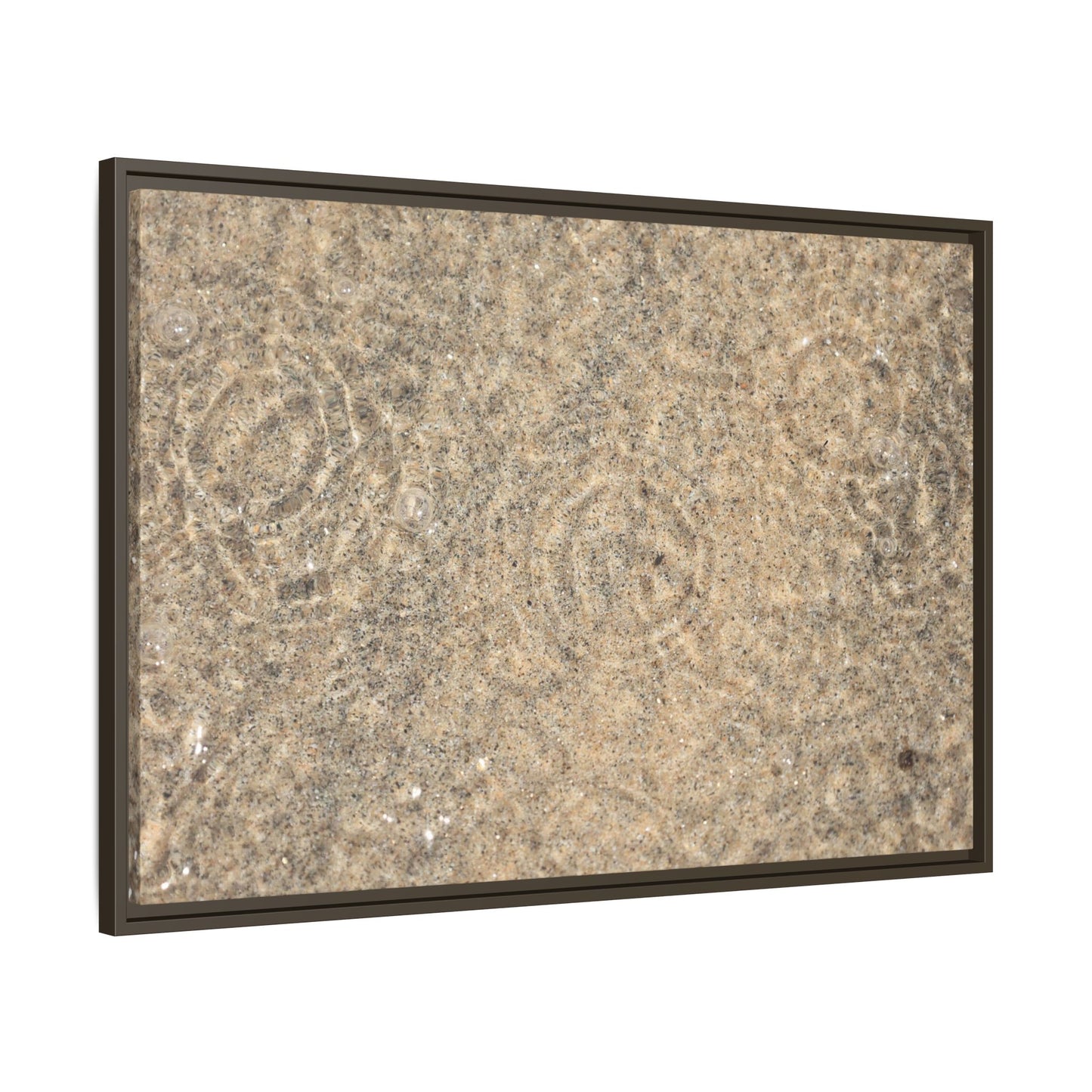 Whispers of Sand - Unique Stretched Canvas Wall Art