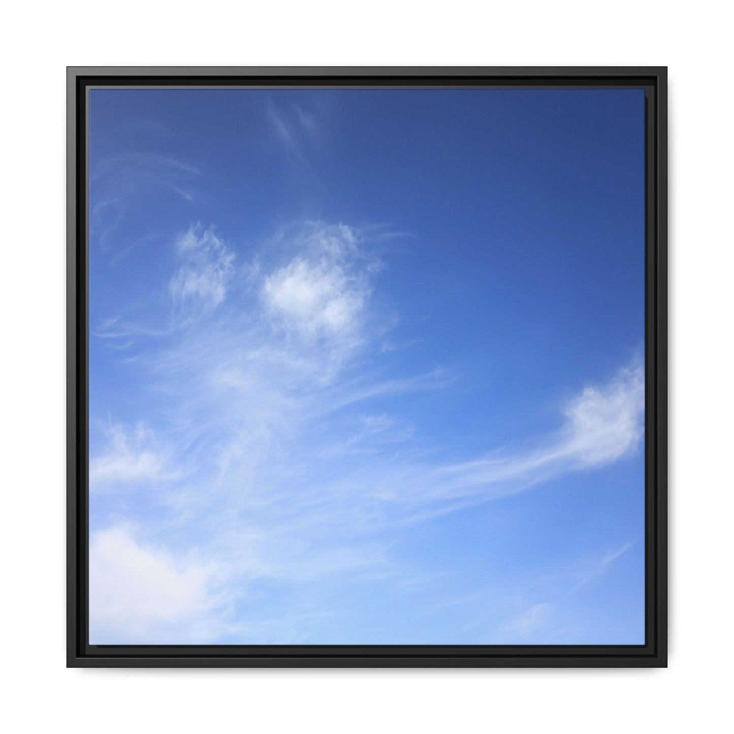 Blue Serenity - Unique Stretched Canvas Wall Art