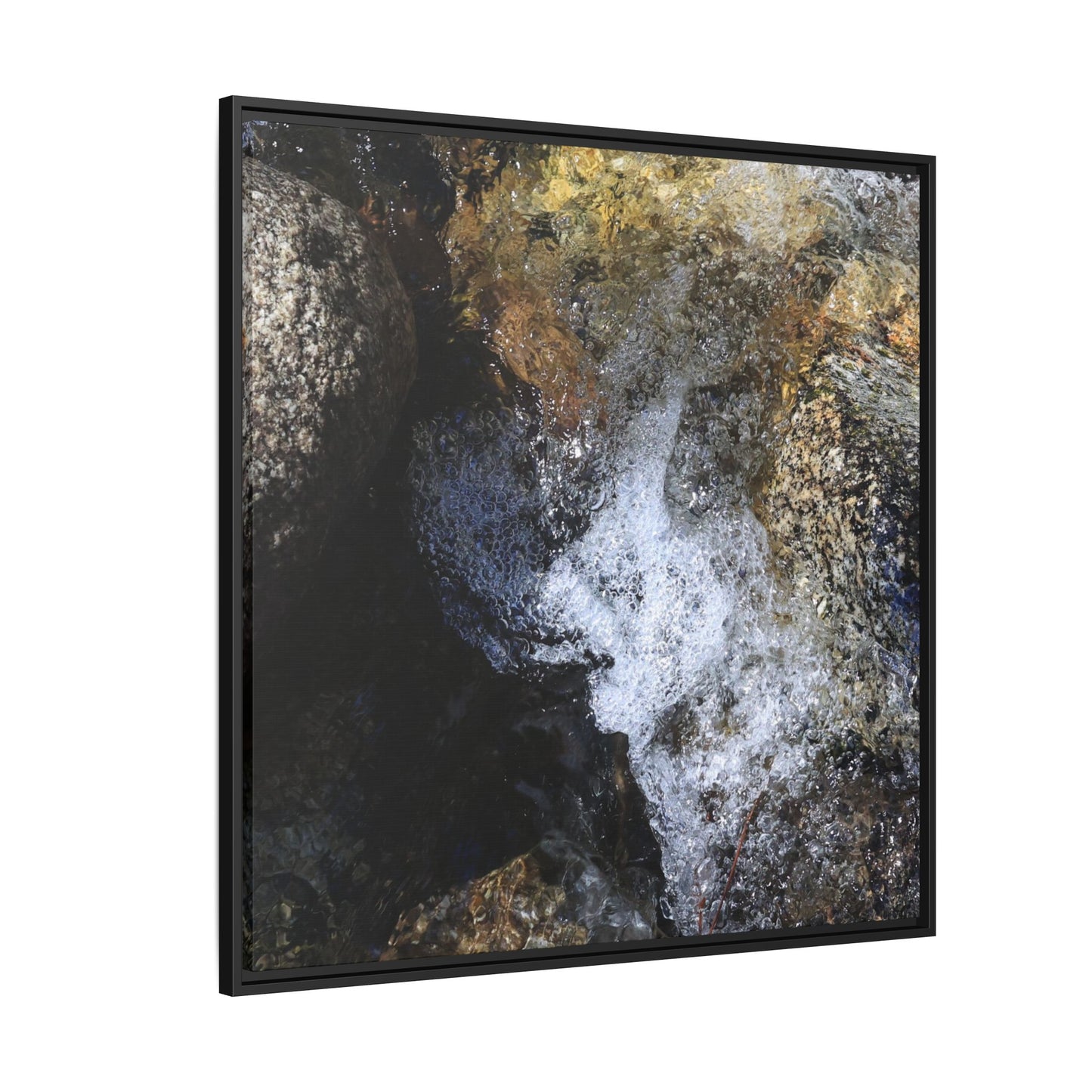 Nature's Turbulence - Unique Stretched Canvas Wall Art