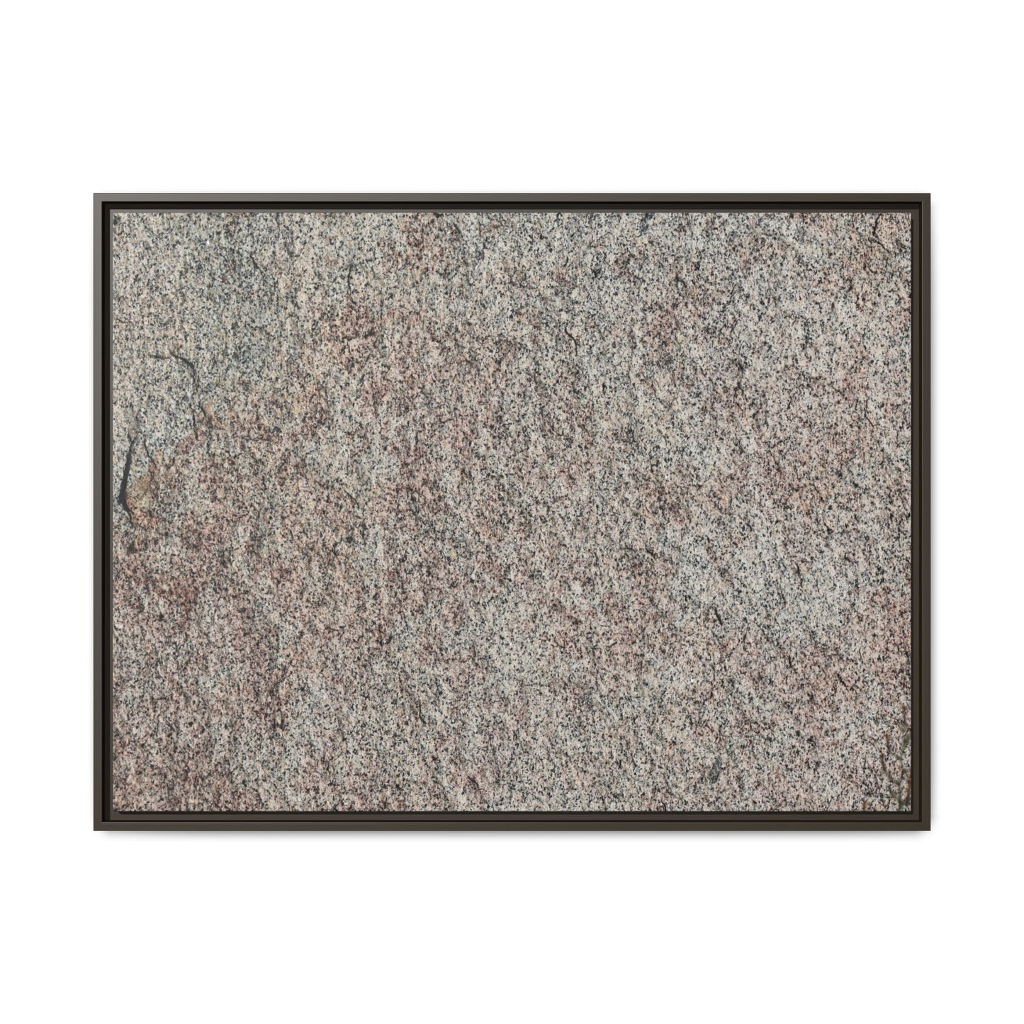 Granular Whispers - Unique Stretched Canvas Wall Art