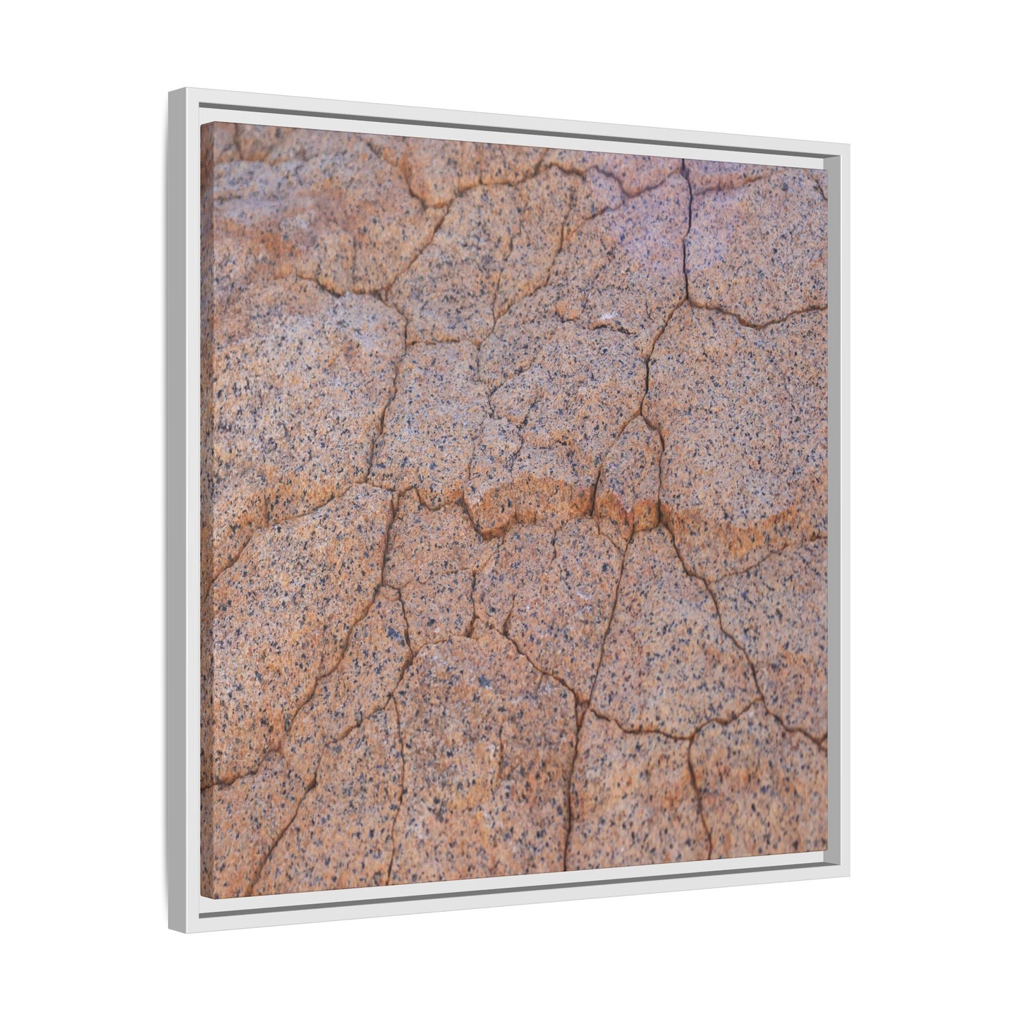 Fragmented Earth - Unique Stretched Canvas Wall Art