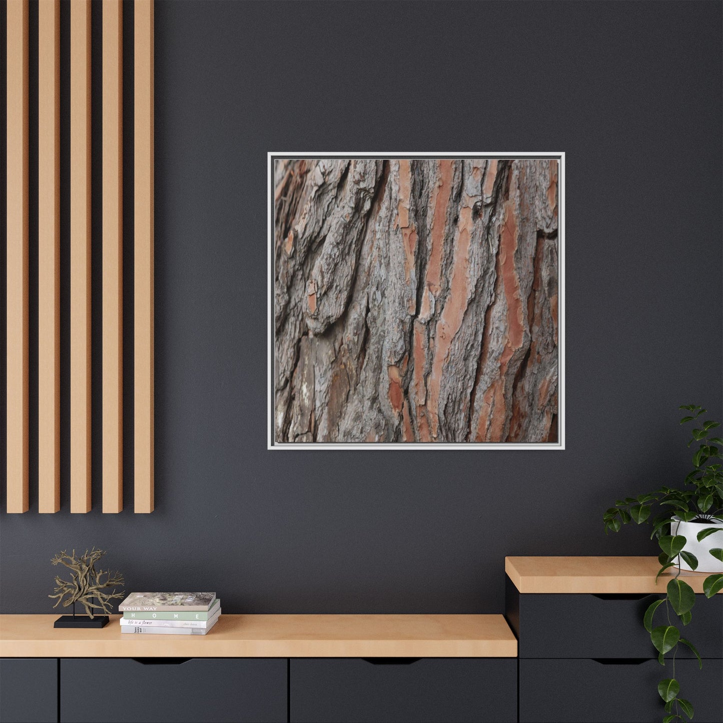 Woodland Layers - Unique Stretched Canvas Wall Art