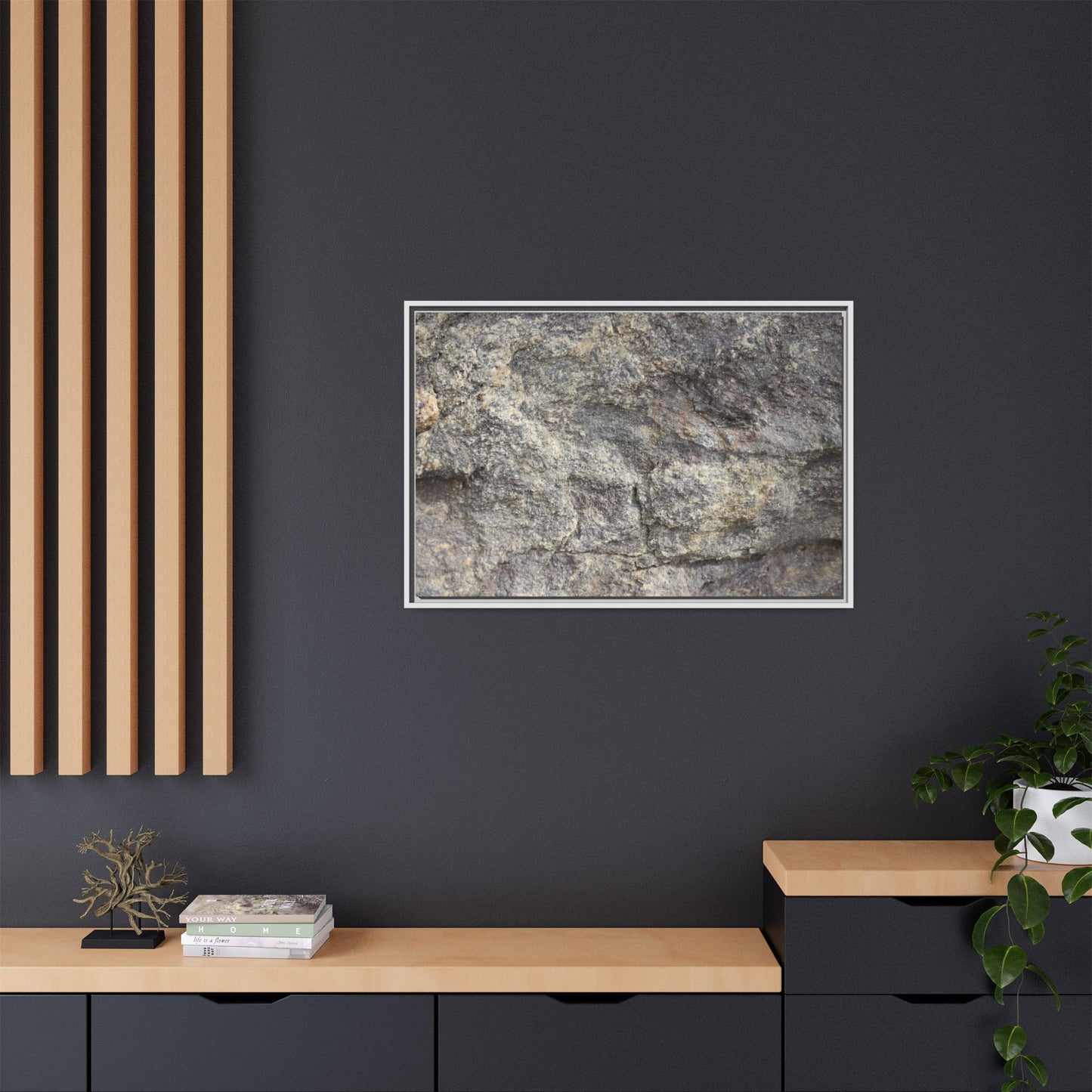 Earthen Textures - Unique Stretched Canvas Wall Art