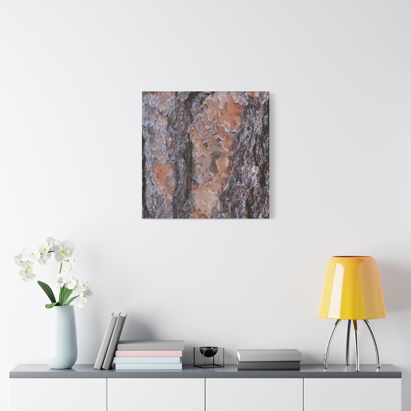 Terracotta Textures - Unique Frameless Canvas Wall Art