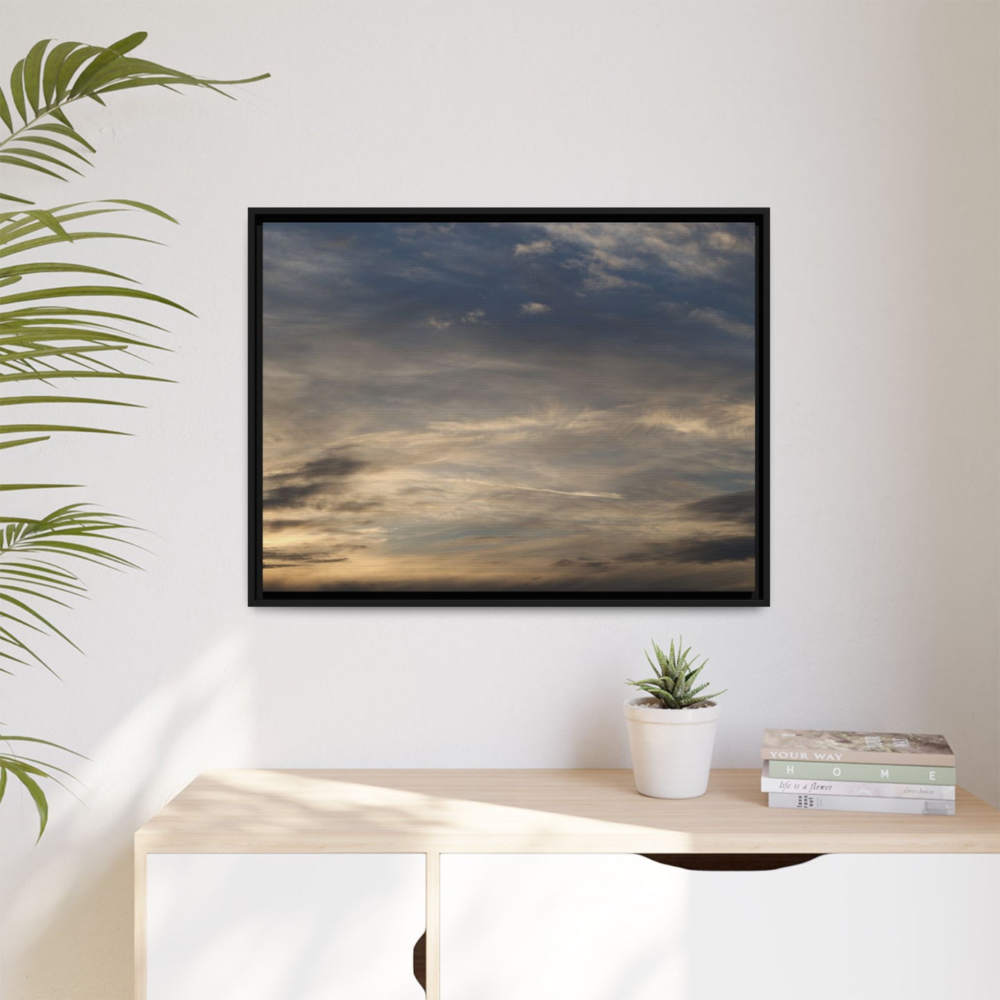 Clouded Thoughts - Unique Stretched Canvas Wall Art