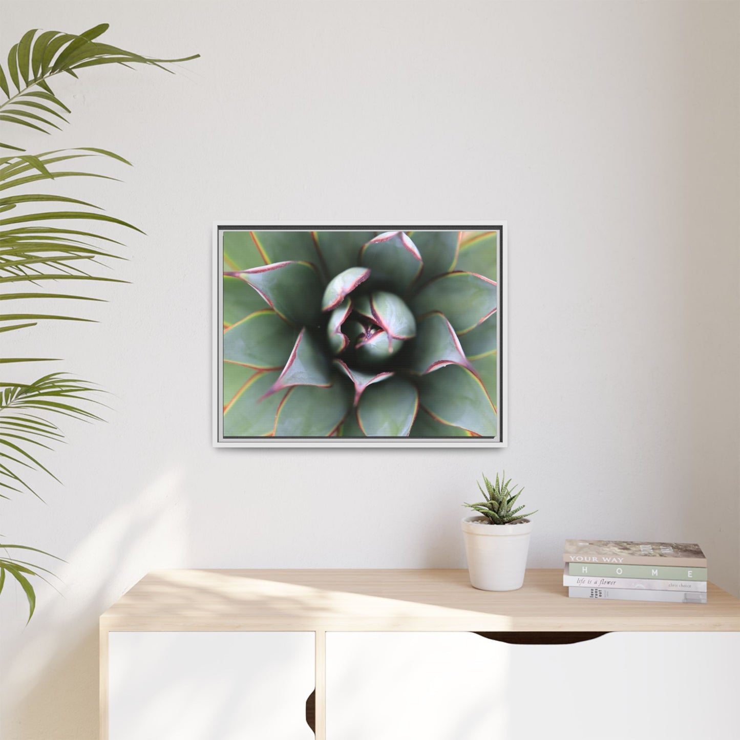 Spiky Elegance - Unique Stretched Canvas Wall Art