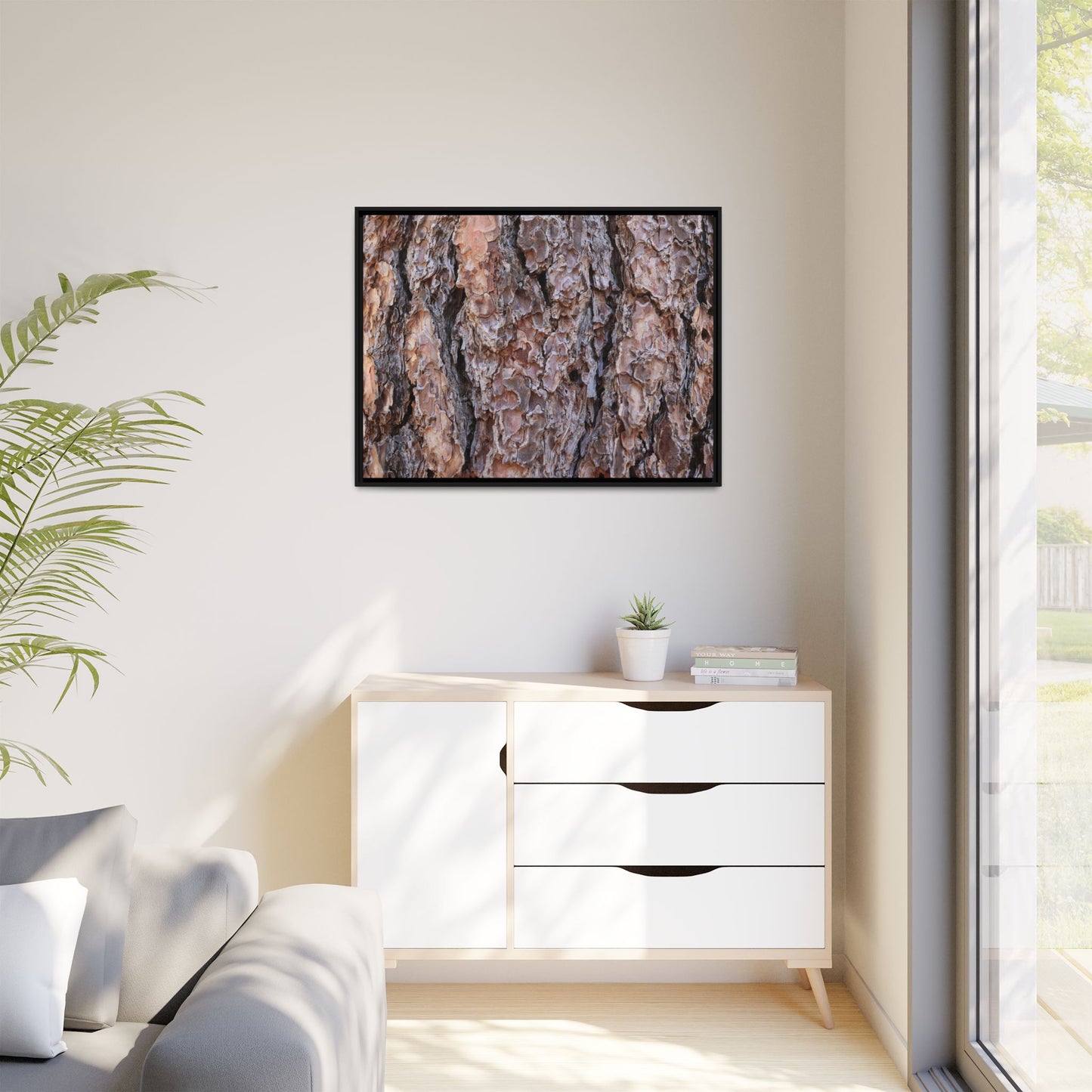 Layered Textures - Unique Stretched Canvas Wall Art