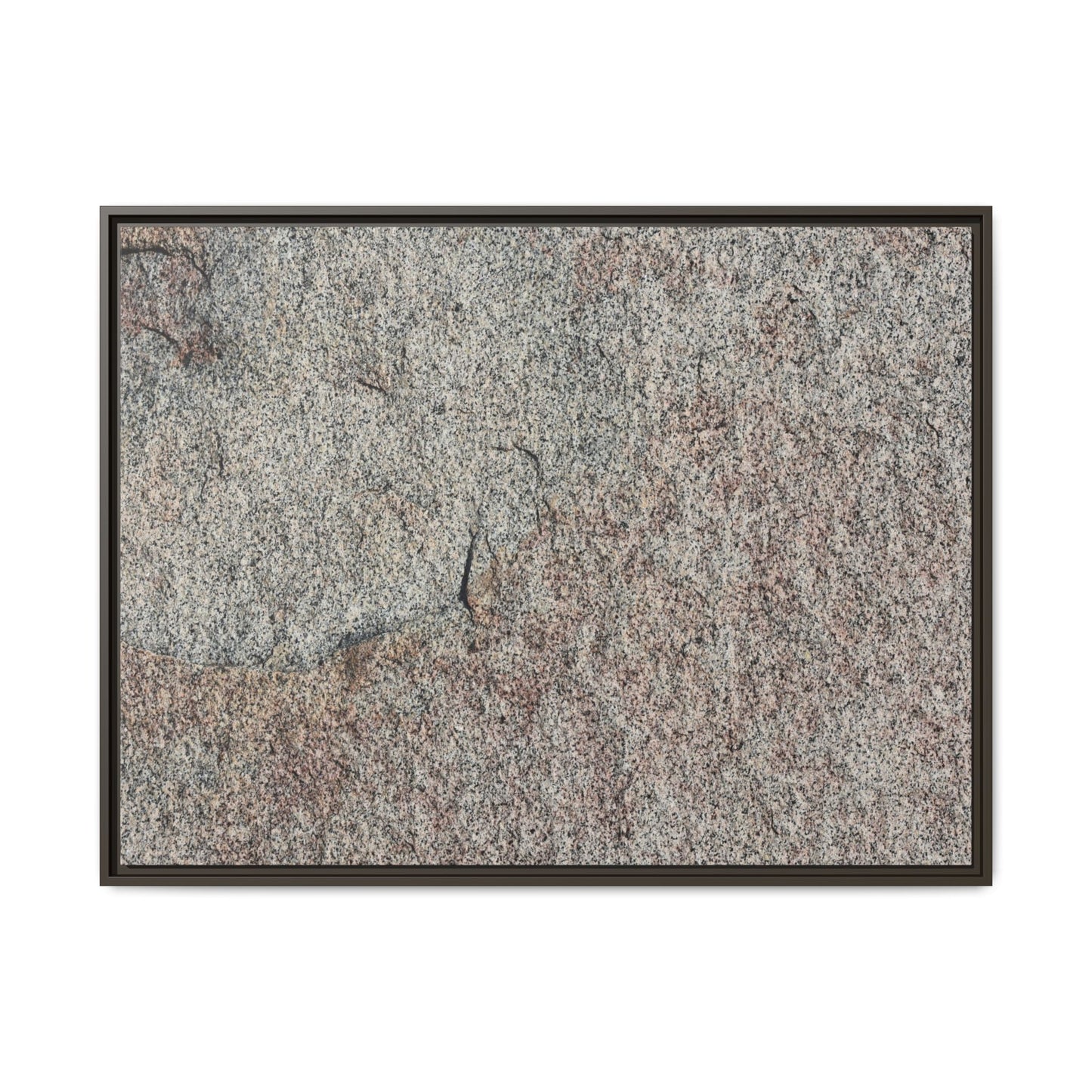 Fissured Stone - Unique Stretched Canvas Wall Art