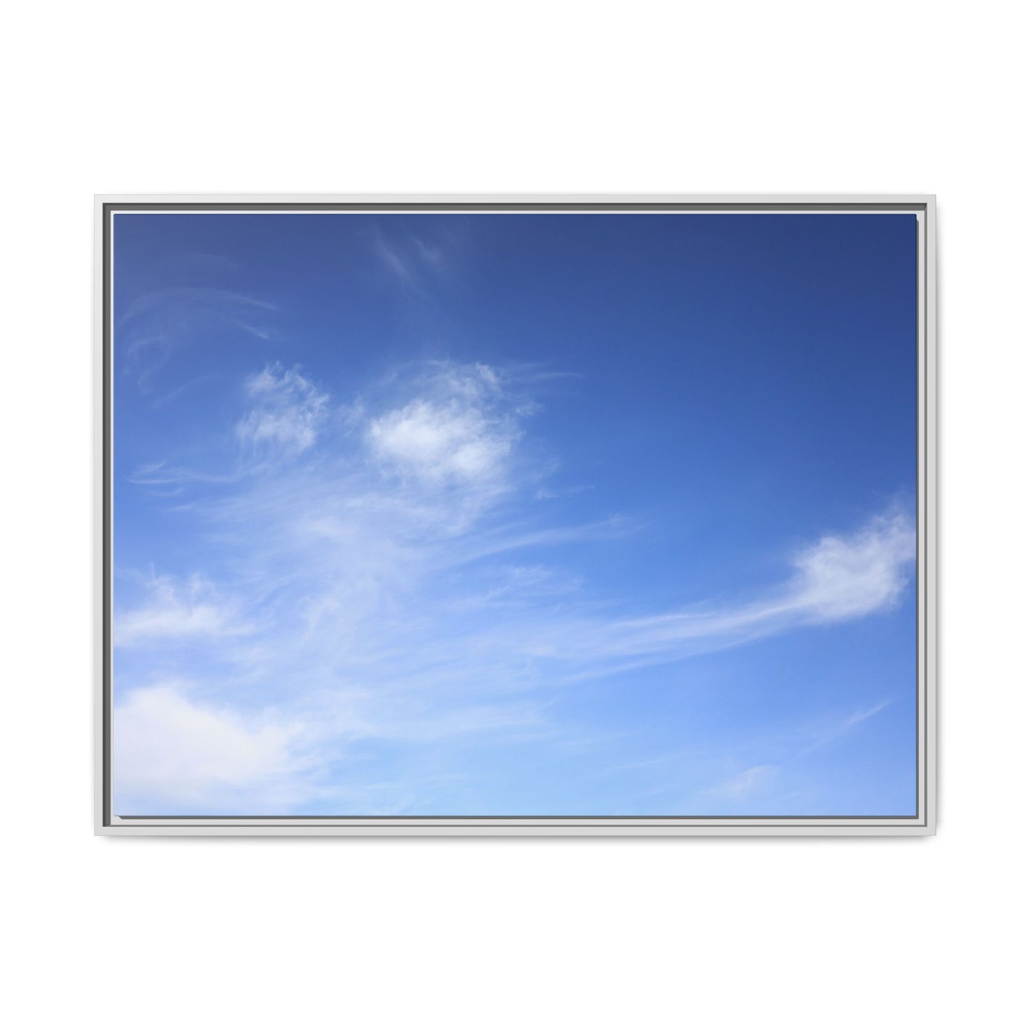 Blue Serenity - Unique Stretched Canvas Wall Art