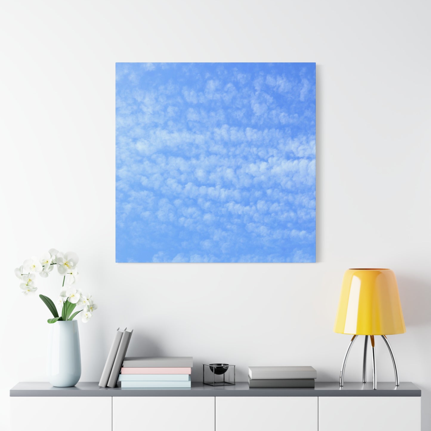 Clouded Reverie - Unique Frameless Canvas Wall Art