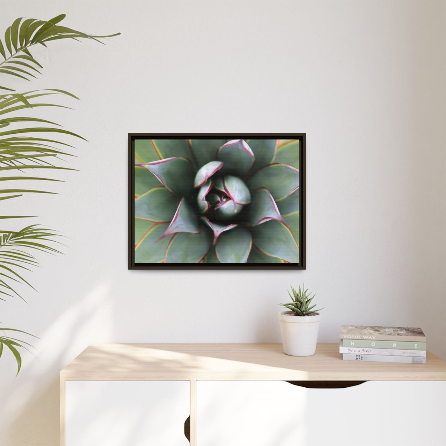 Spiky Elegance - Unique Stretched Canvas Wall Art