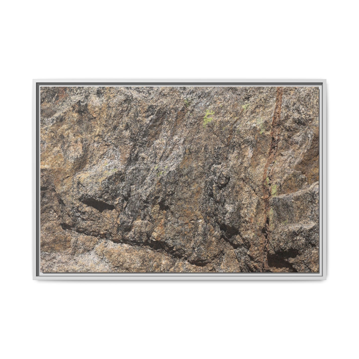 Weathered Time - Unique Stretched Canvas Wall Art