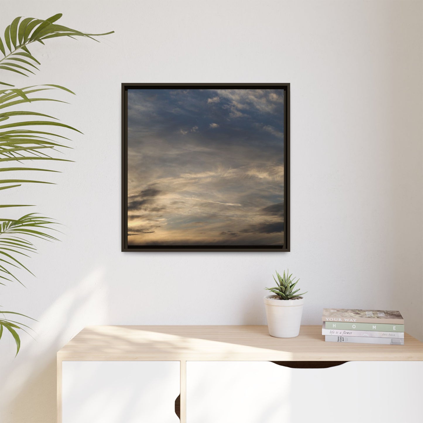 Clouded Thoughts - Unique Stretched Canvas Wall Art