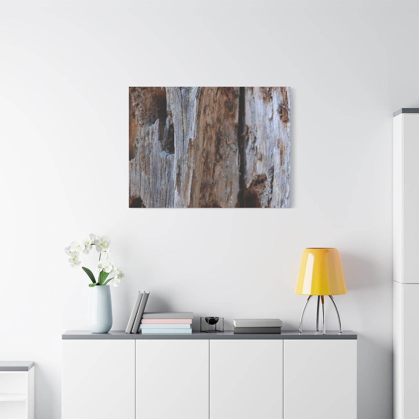 Timber Tapestry - Unique Frameless Canvas Wall Art