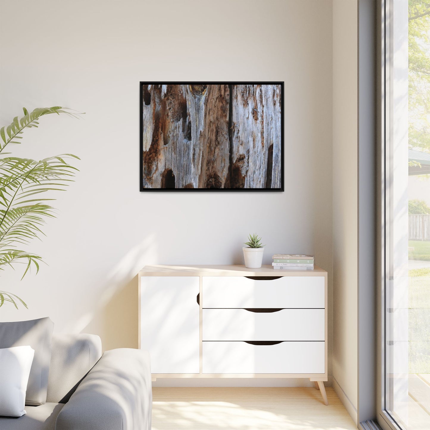 Decaying Splendor - Unique Stretched Canvas Wall Art