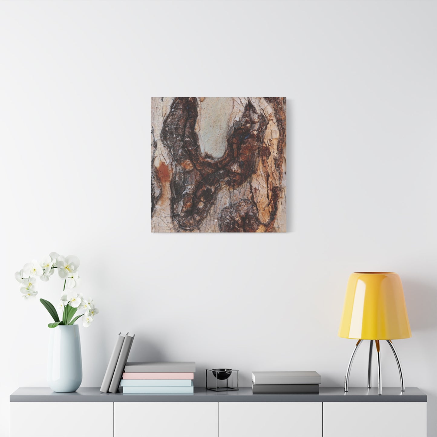 Arboreal Echoes - Unique Frameless Canvas Wall Art