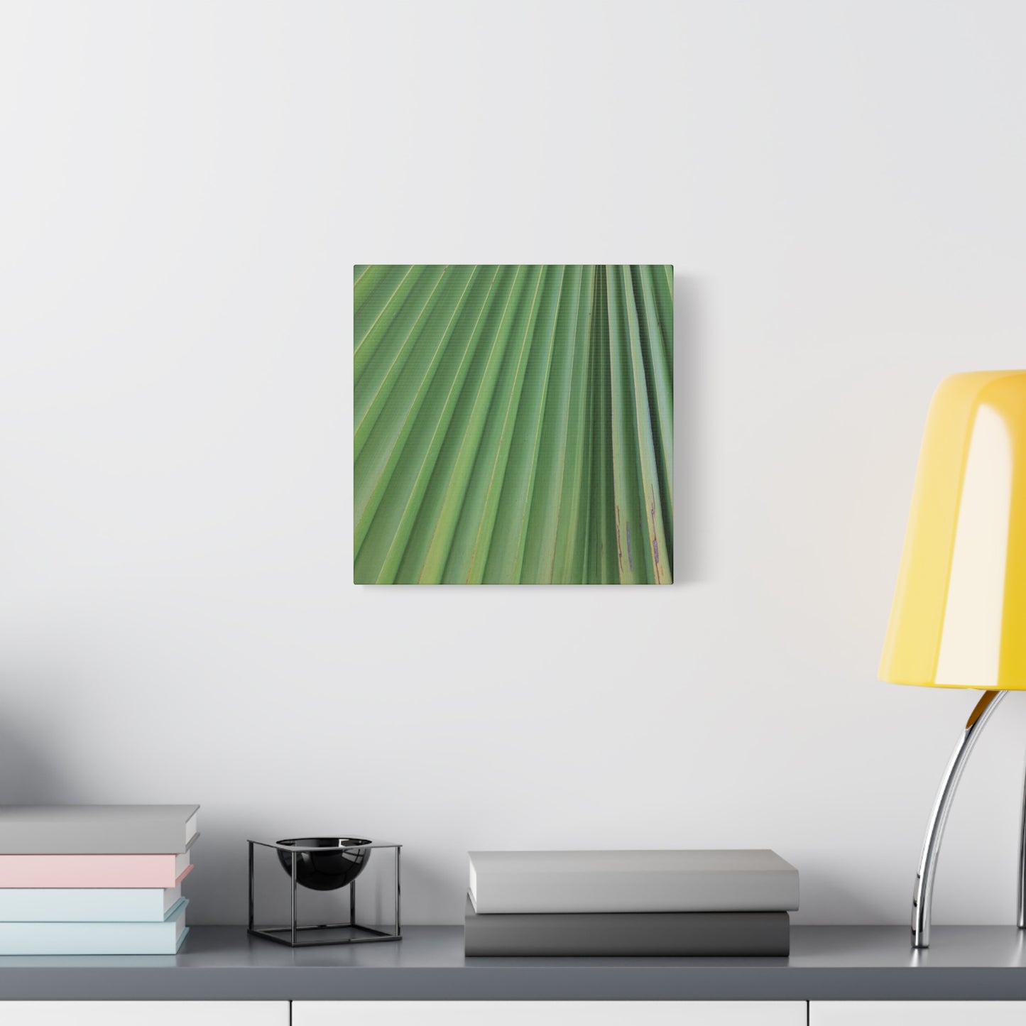 Palm Pulse - Unique Frameless Canvas Wall Art