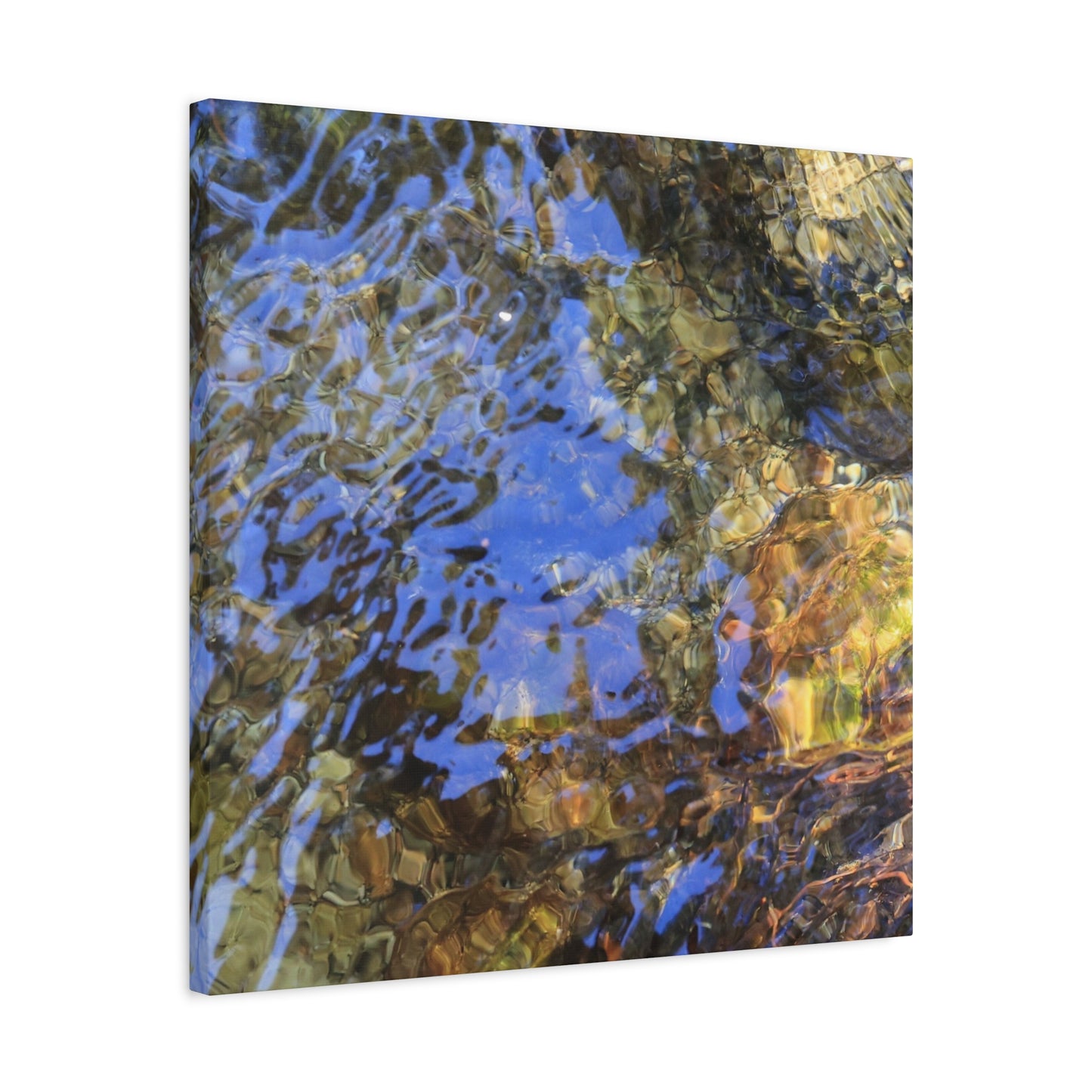 Water's Whisper - Unique Frameless Canvas Wall Art