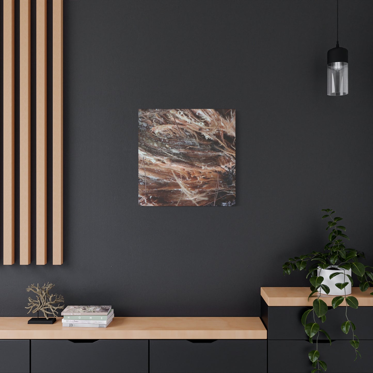 Decaying Whispers - Unique Frameless Canvas Wall Art