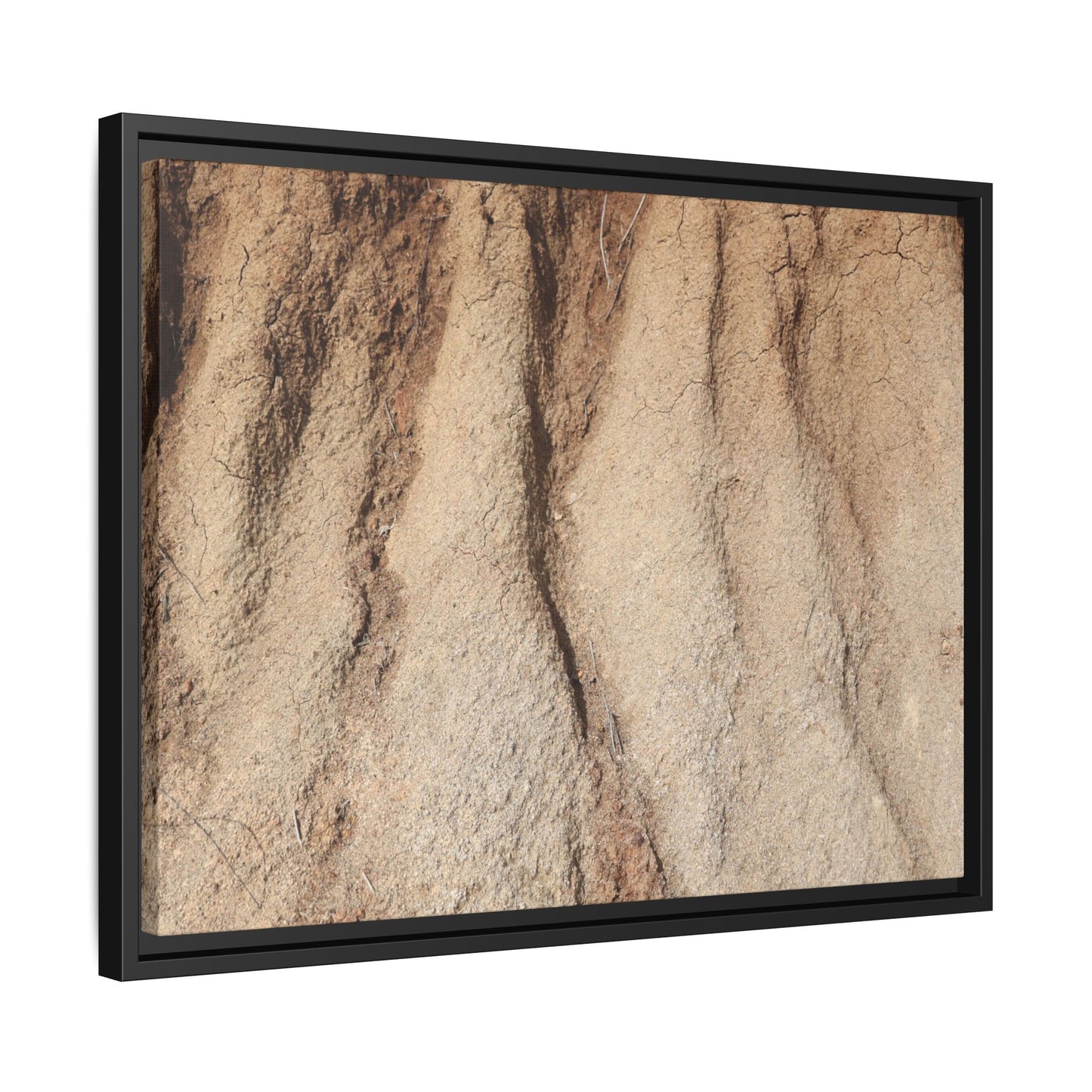 Eroded Canyon Walls - Unique Stretched Canvas Wall Art