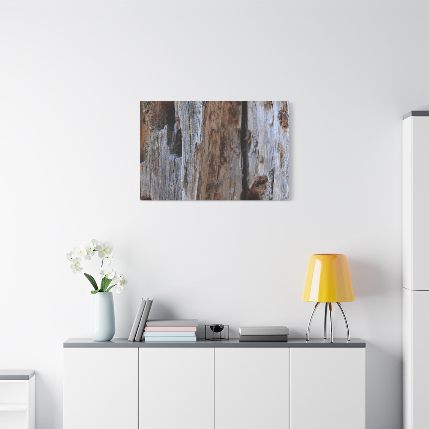 Timber Tapestry - Unique Frameless Canvas Wall Art