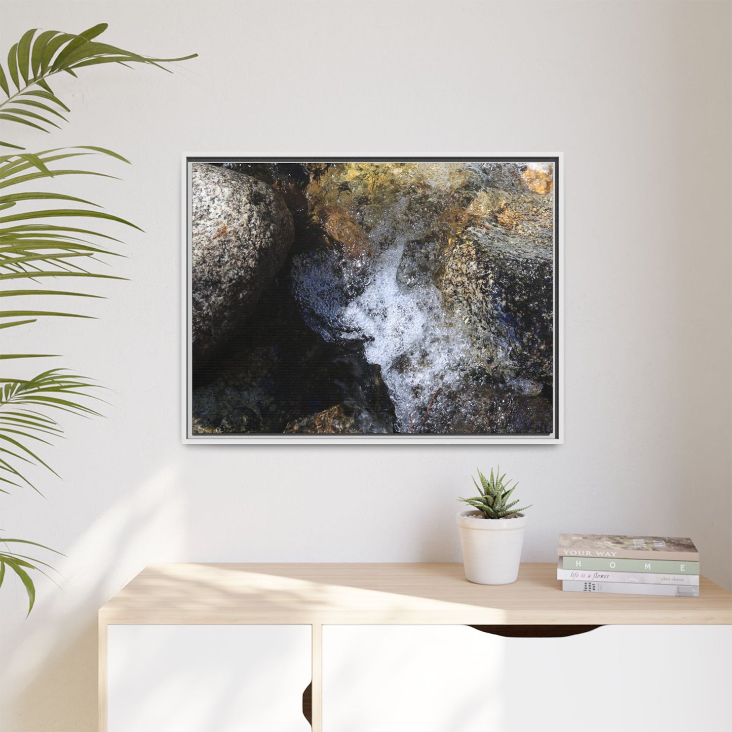 Nature's Turbulence - Unique Stretched Canvas Wall Art