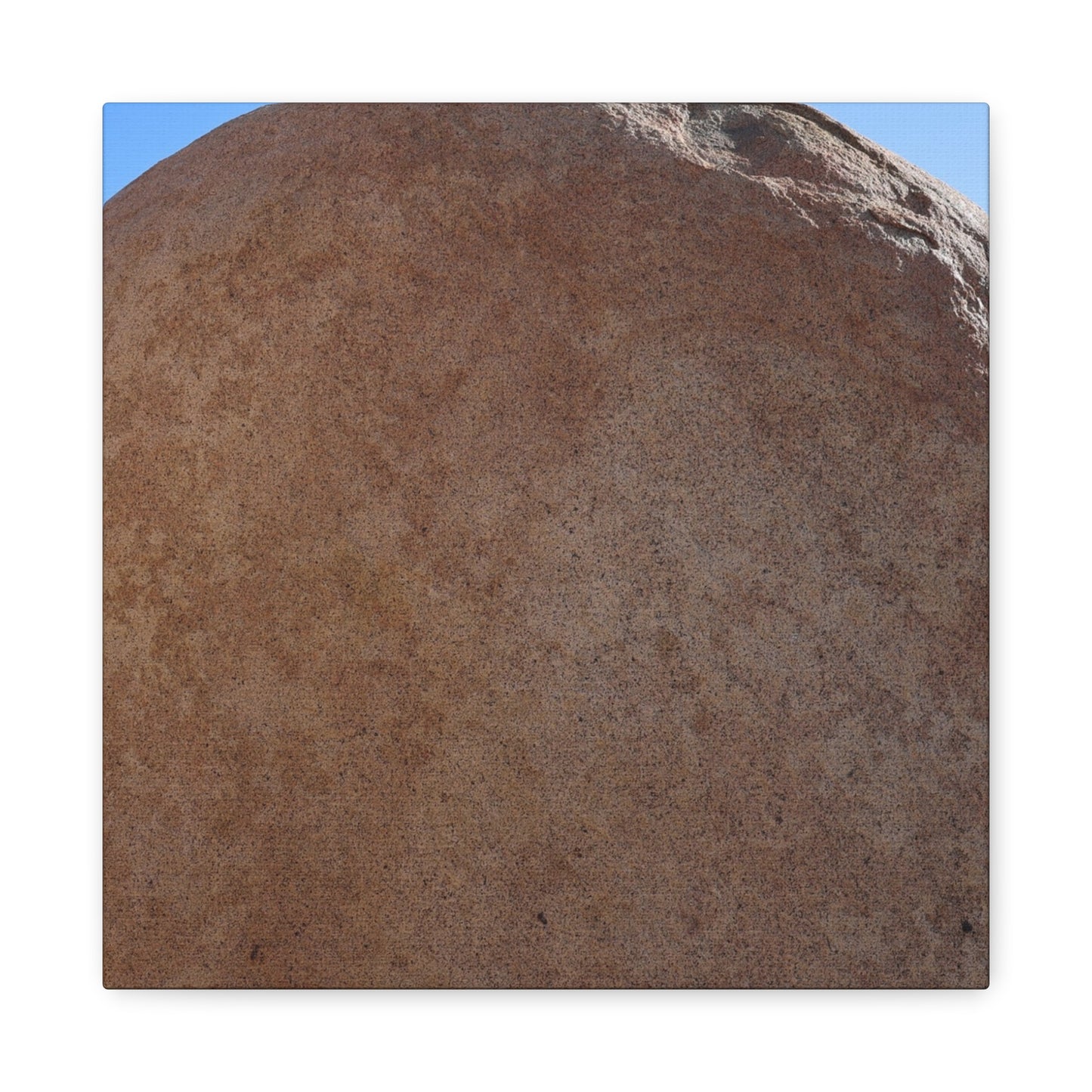 Stone Sphere of Silence - Unique Frameless Canvas Wall Art