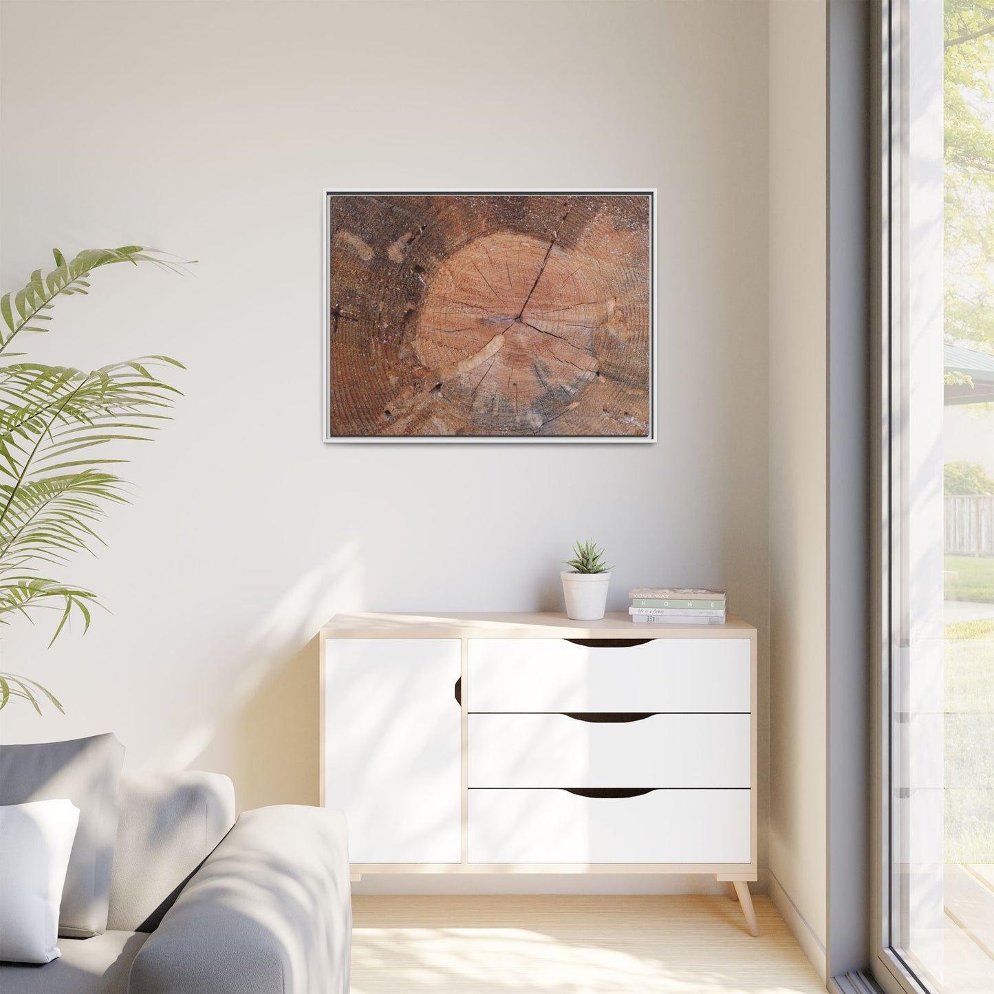 Concentric Memories - Unique Stretched Canvas Wall Art