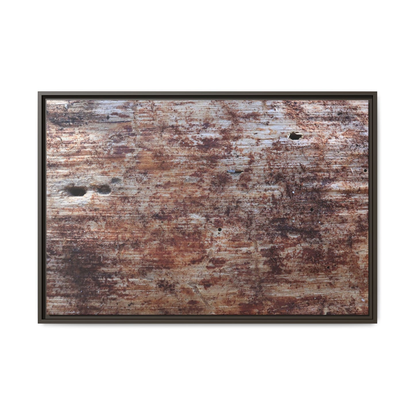 Rustic Textures - Unique Stretched Canvas Wall Art