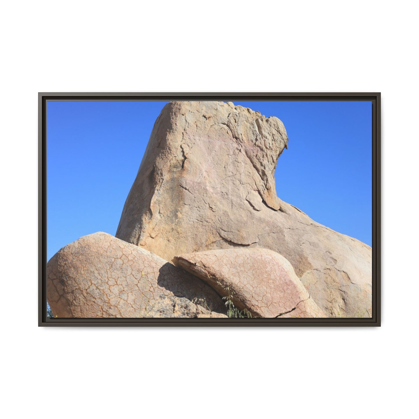 Rocky Sentinel - Unique Stretched Canvas Wall Art