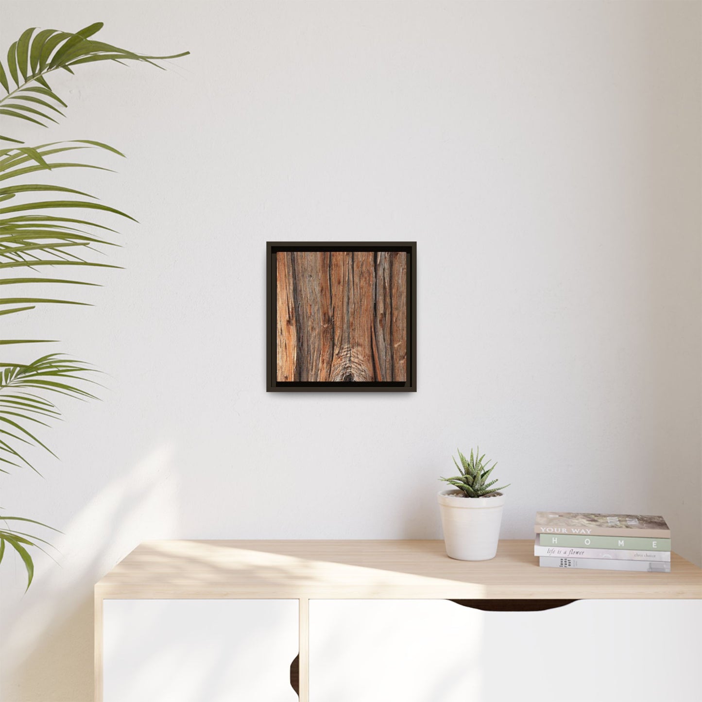Echoes of Timber - Unique Stretched Canvas Wall Art