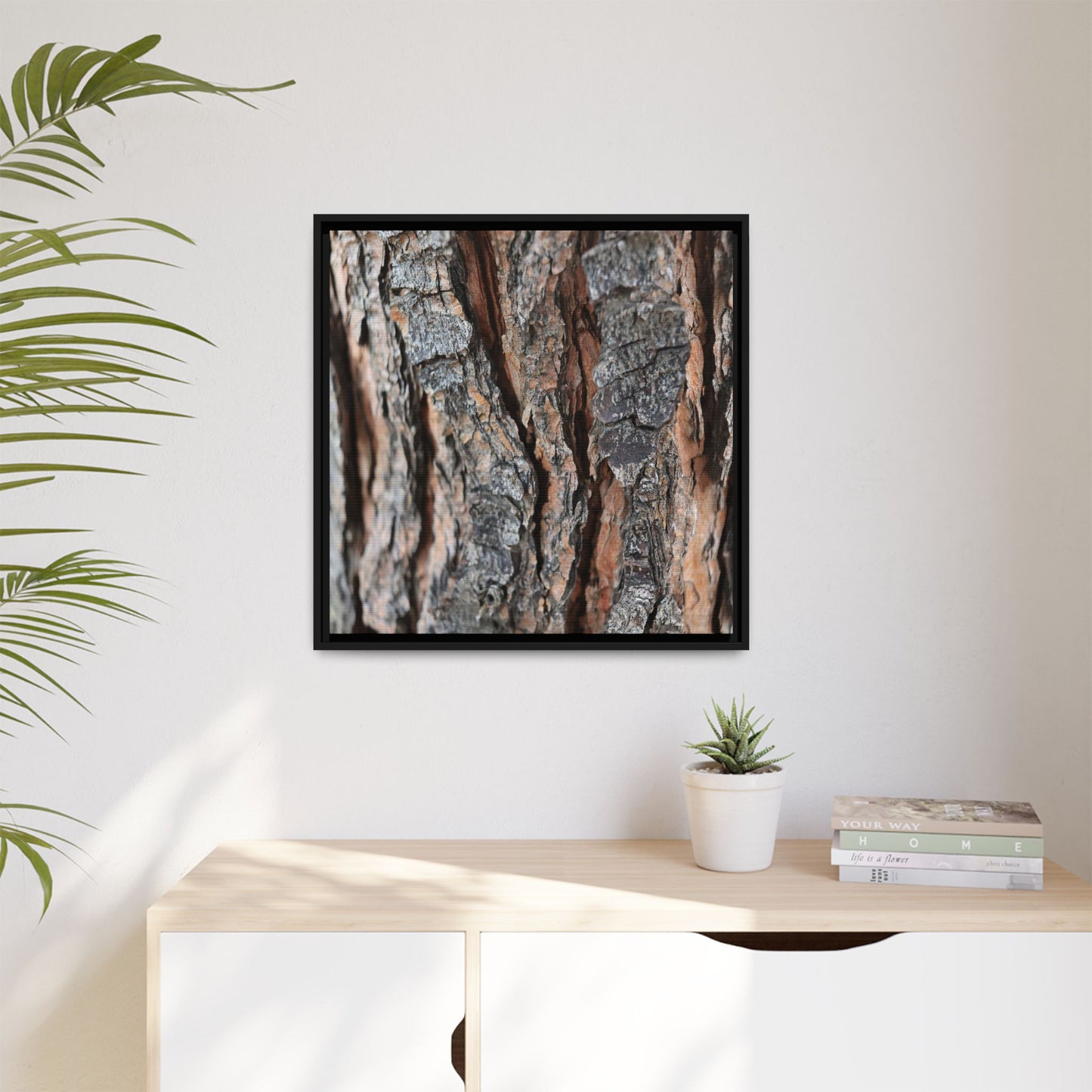 Fractured Nature - Unique Stretched Canvas Wall Art