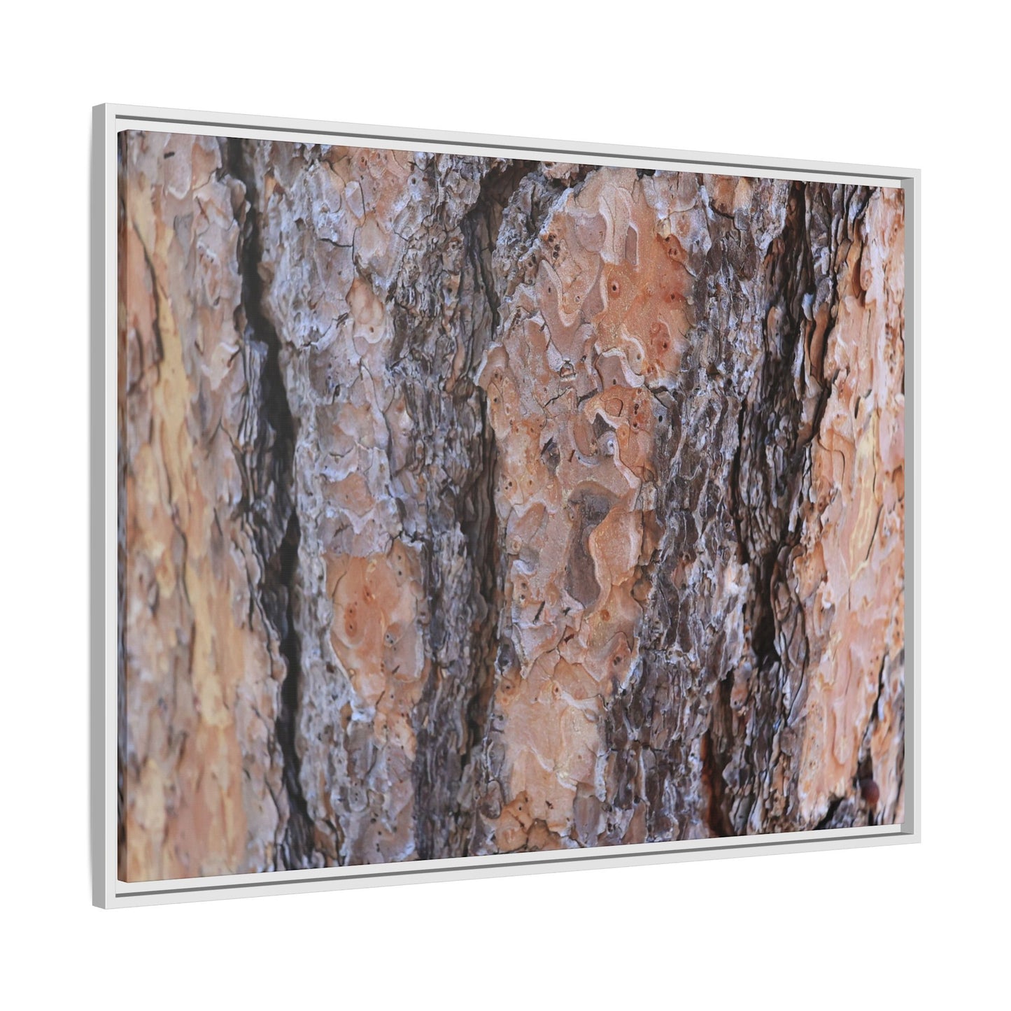 Earthy Embrace - Unique Stretched Canvas Wall Art