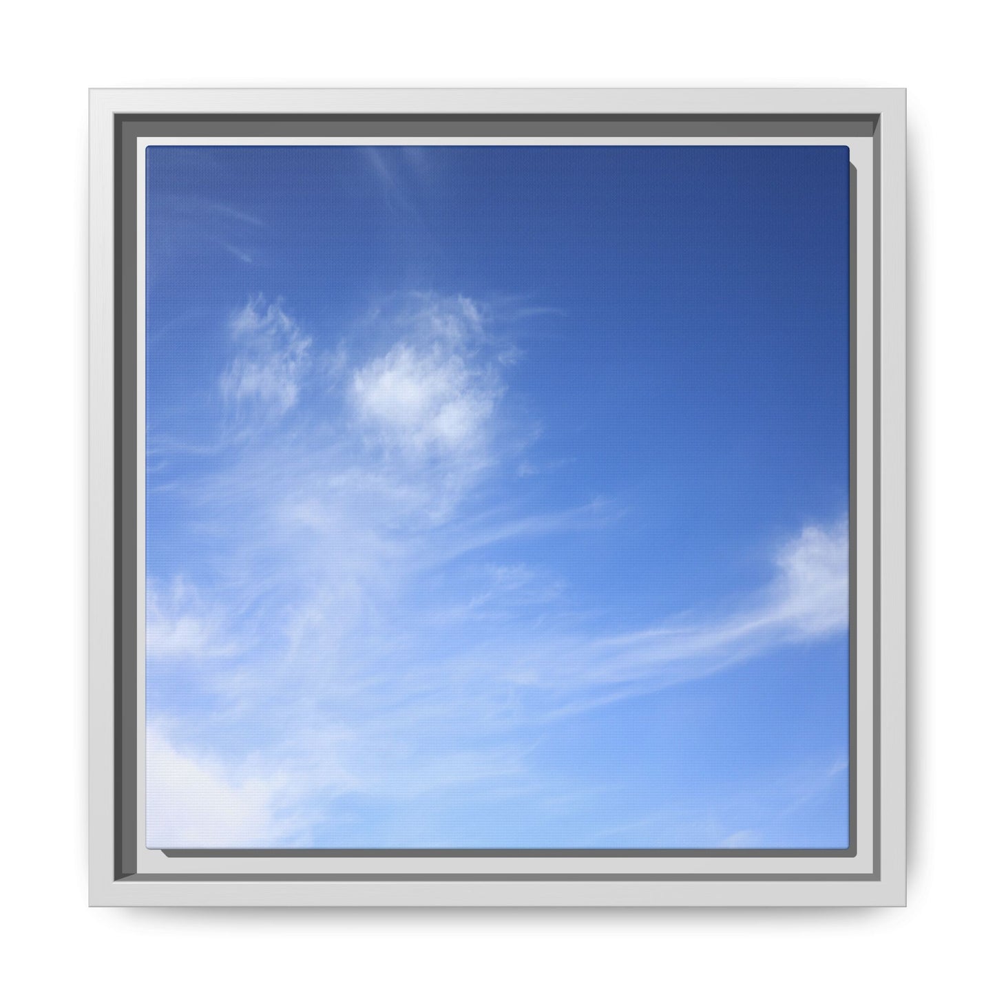 Blue Serenity - Unique Stretched Canvas Wall Art